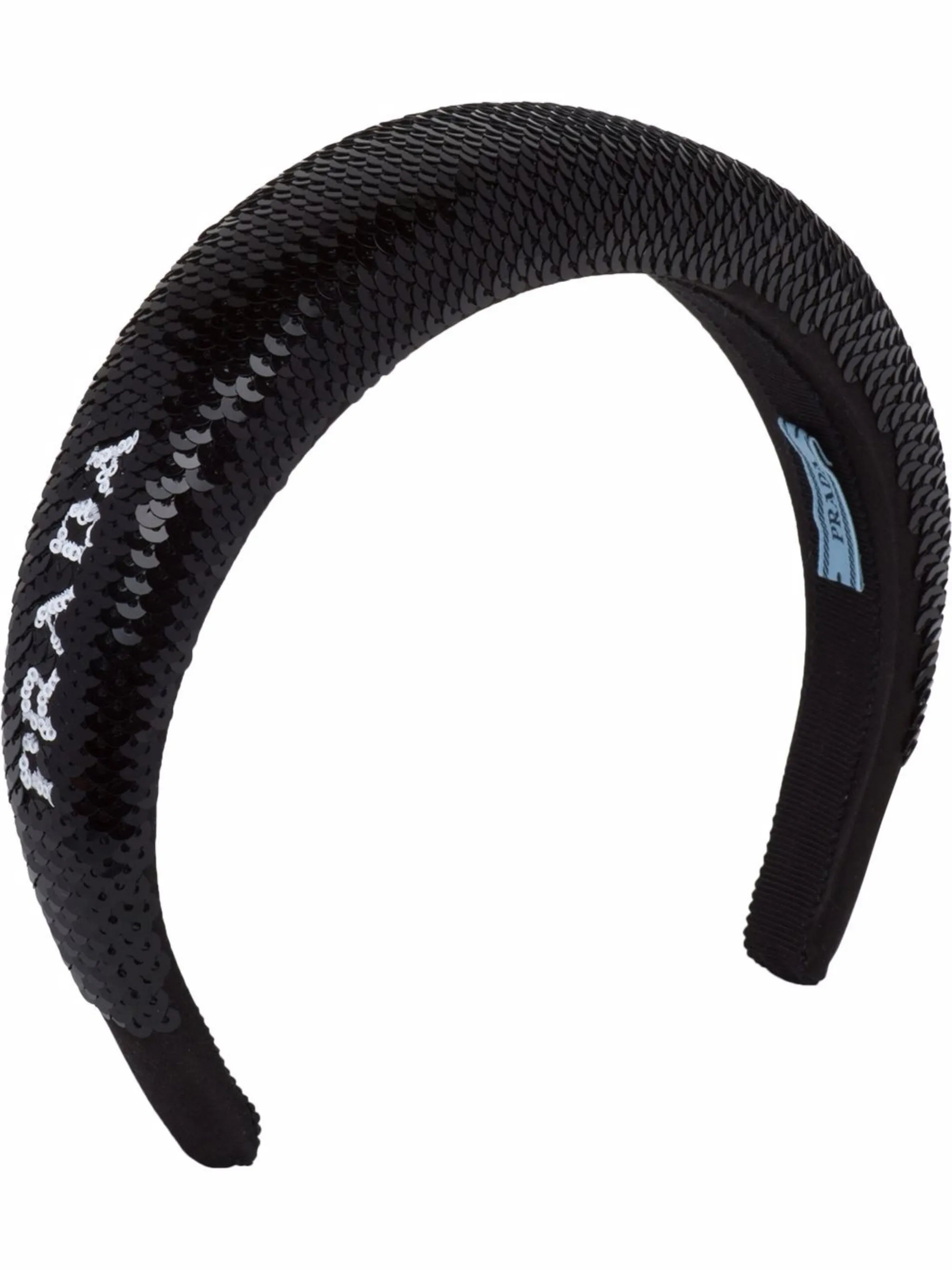 sequin-embellished logo-detail headband