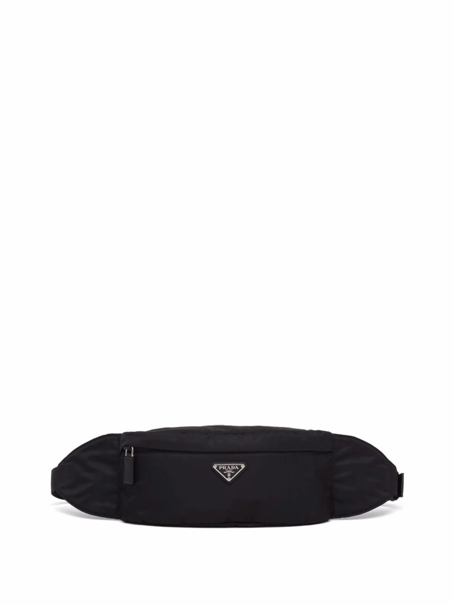 logo-plaque belt bag