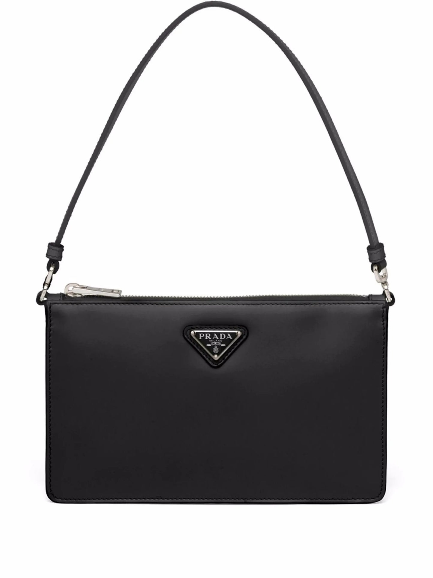 triangle plaque shoulder bag