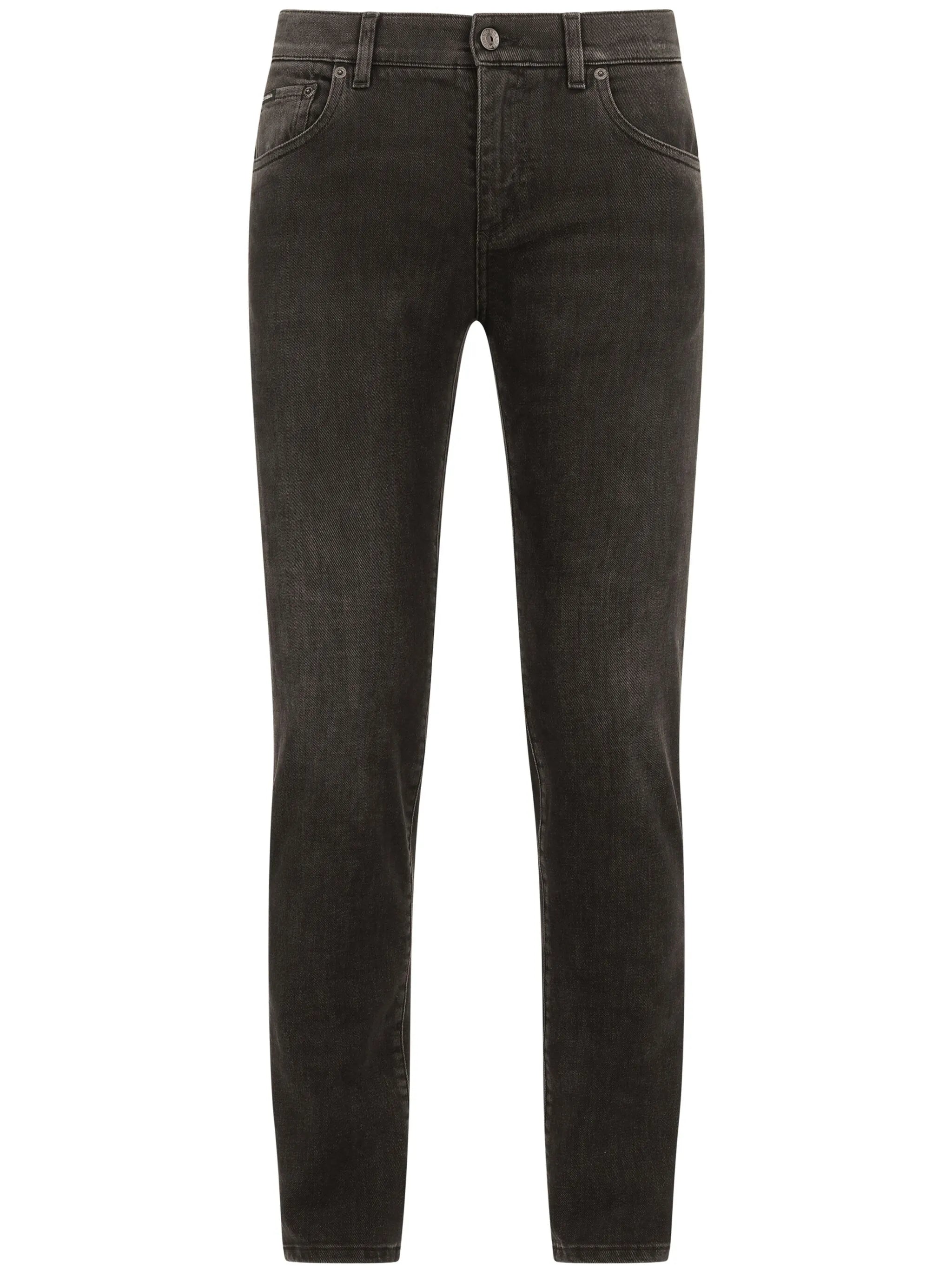 logo-tag skinny jeans