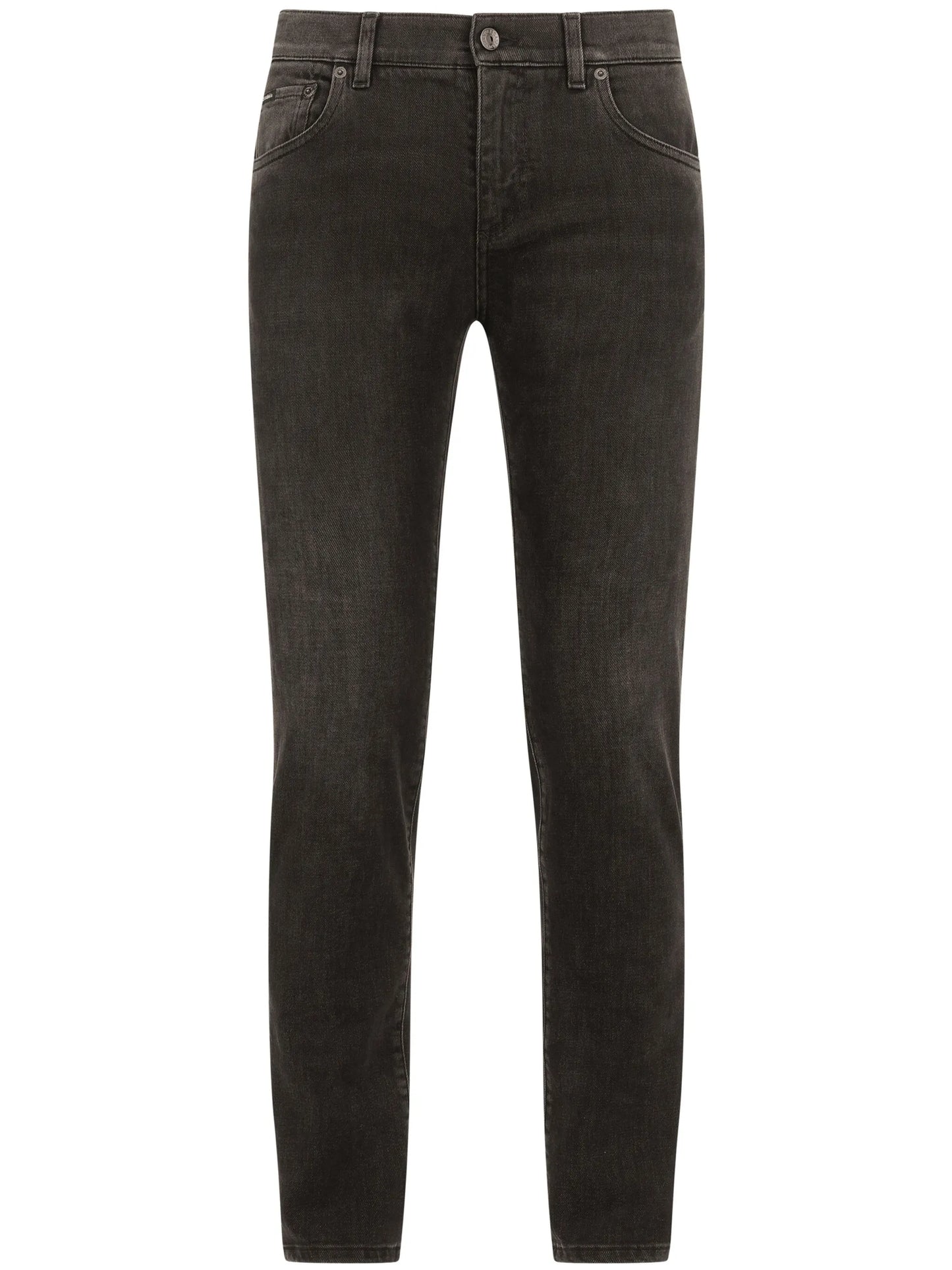 logo-tag skinny jeans