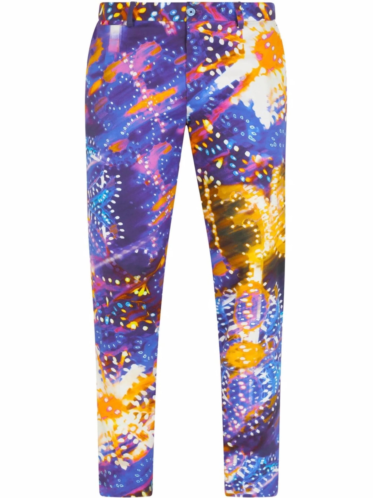 luminaire-print tailored trousers