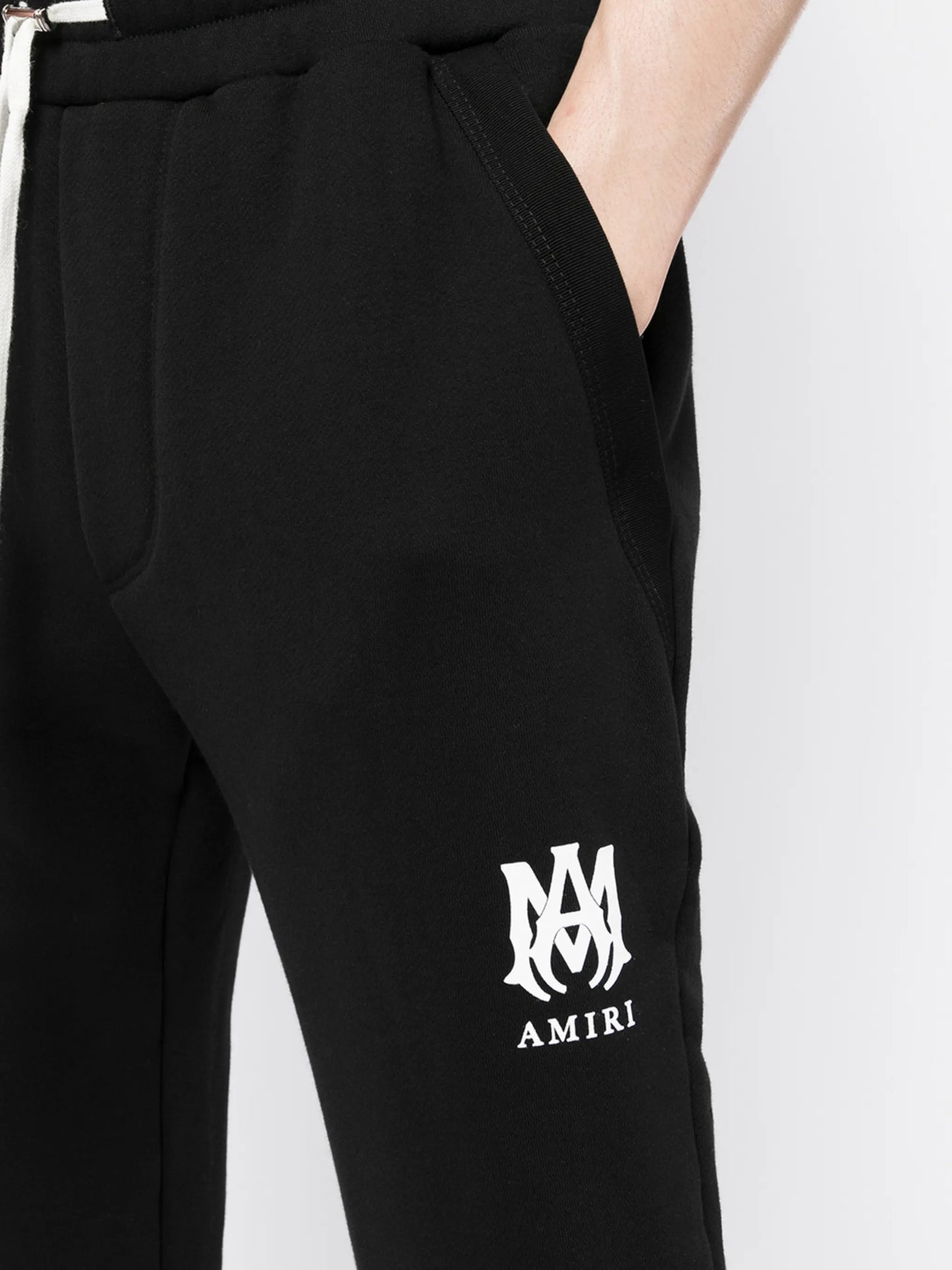 logo-print cotton track pants