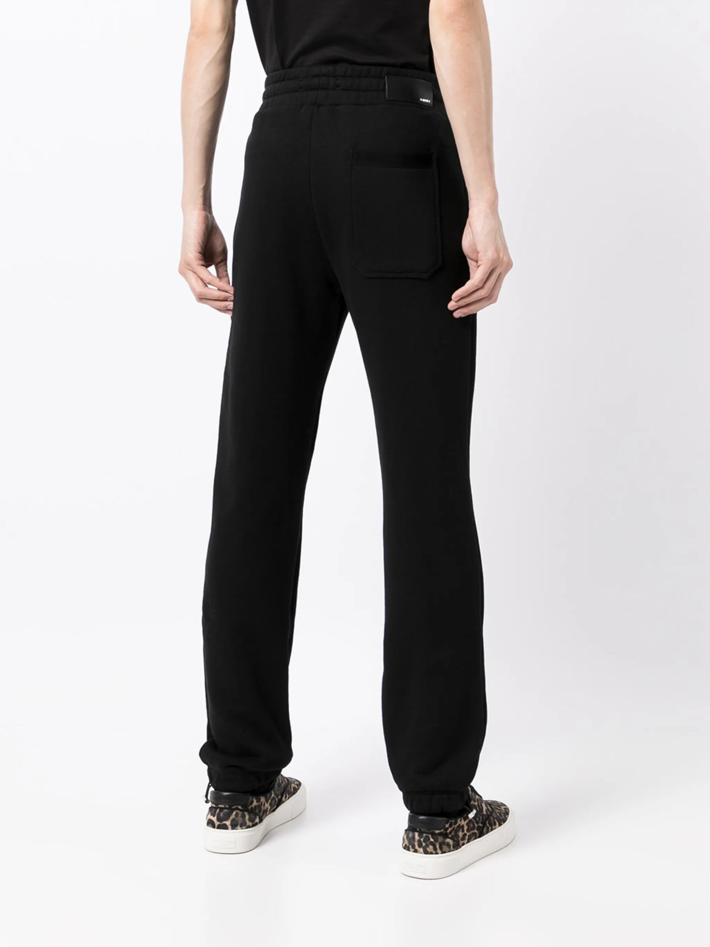 logo-print cotton track pants