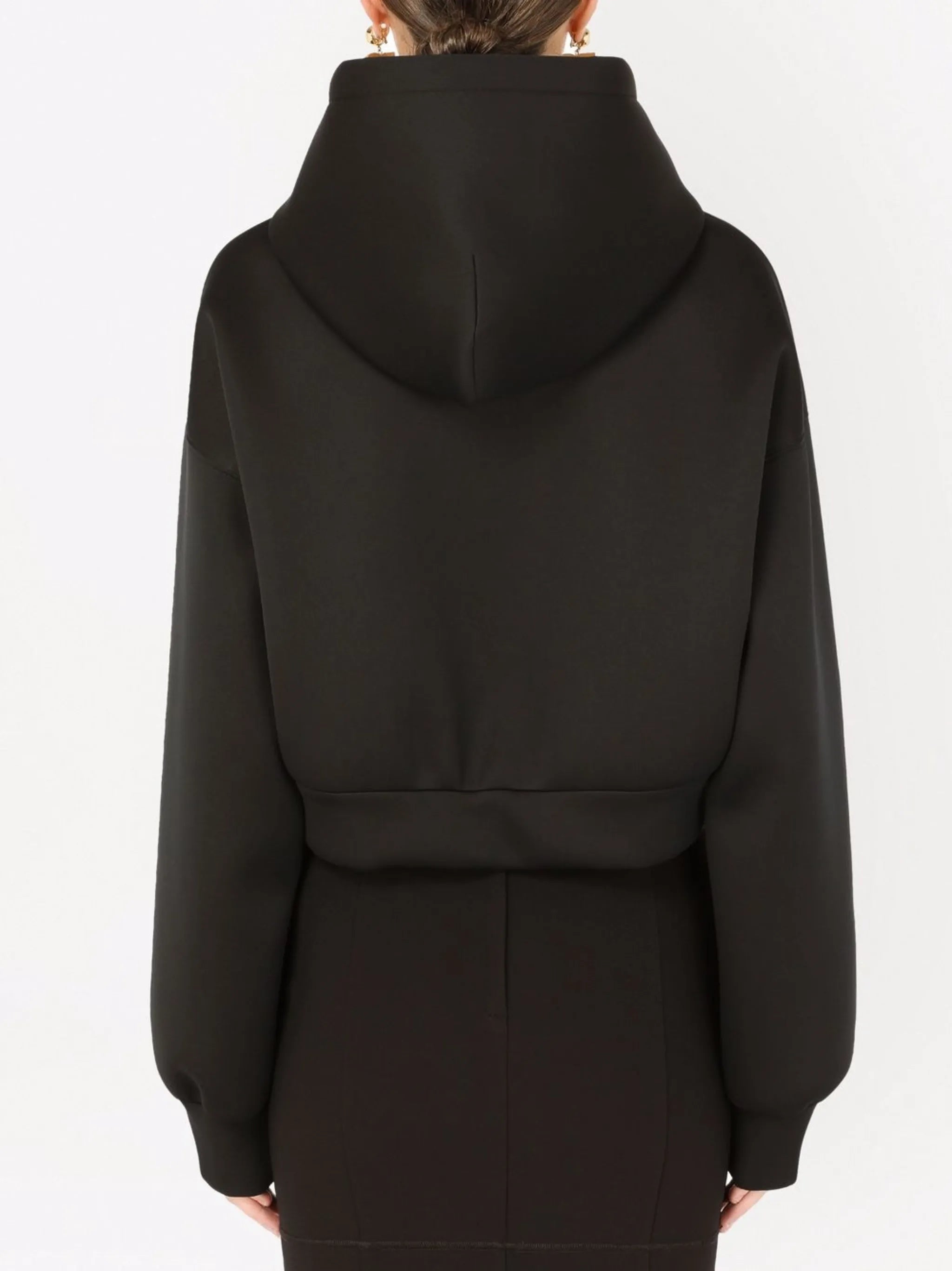DG-logo cropped hoodie