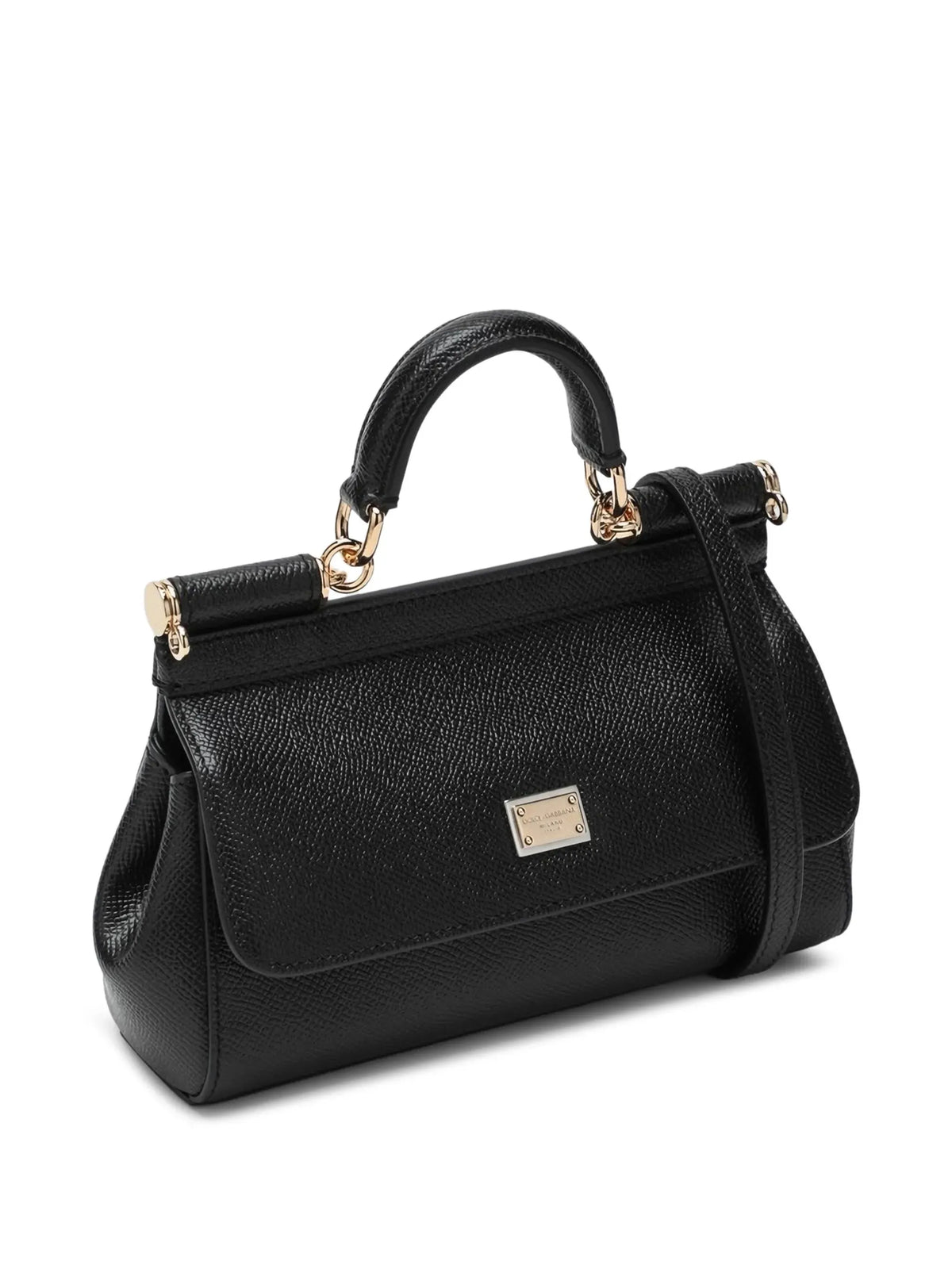 mini Sicily handbag in Dauphine calfskin