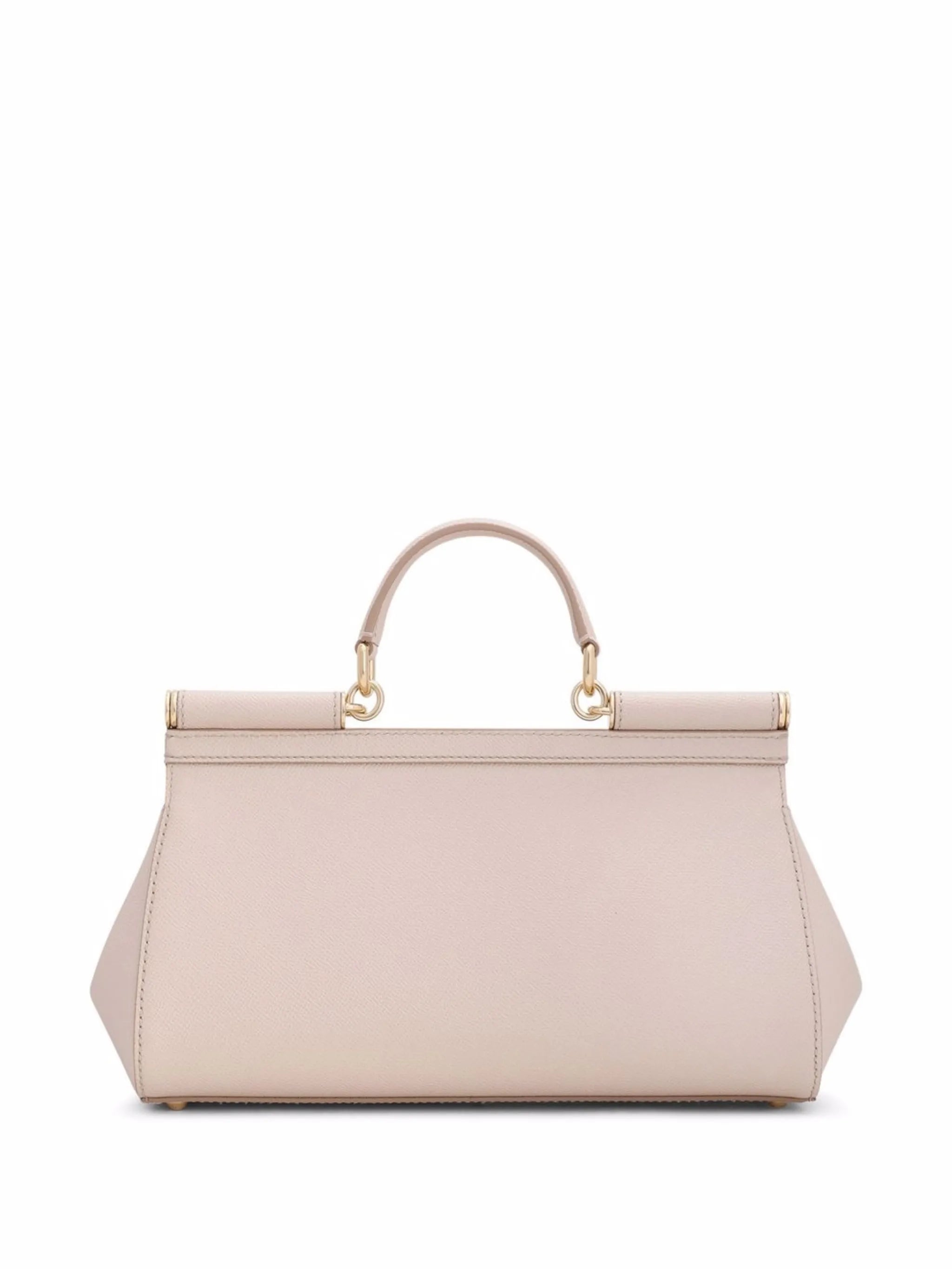 medium Sicily leather top-handle bag