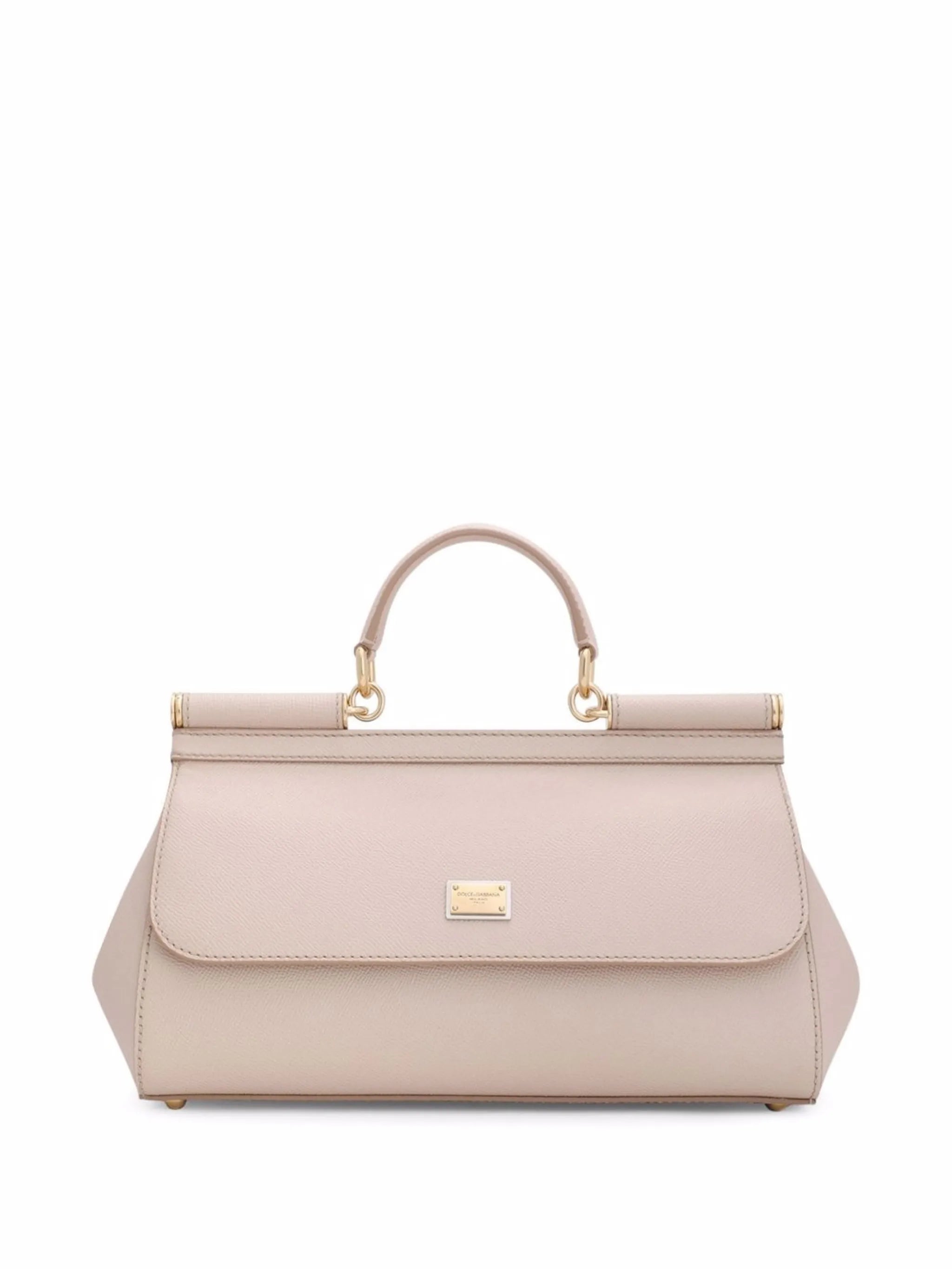 medium Sicily leather top-handle bag
