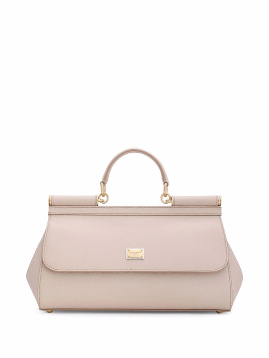 medium Sicily leather top-handle bag