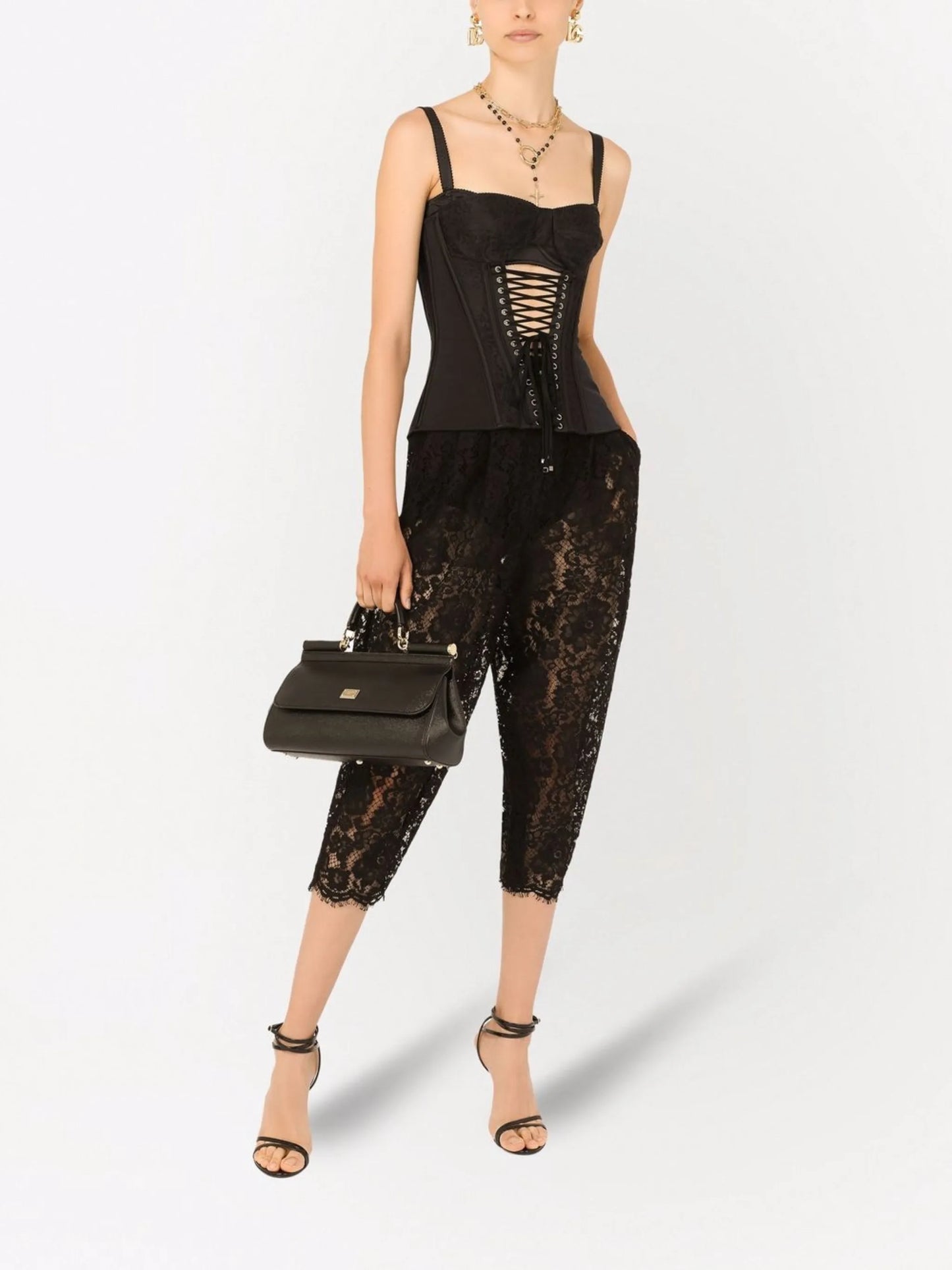 medium Sicily leather top-handle bag