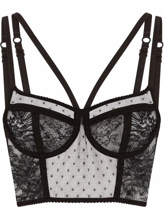 lace bustier top