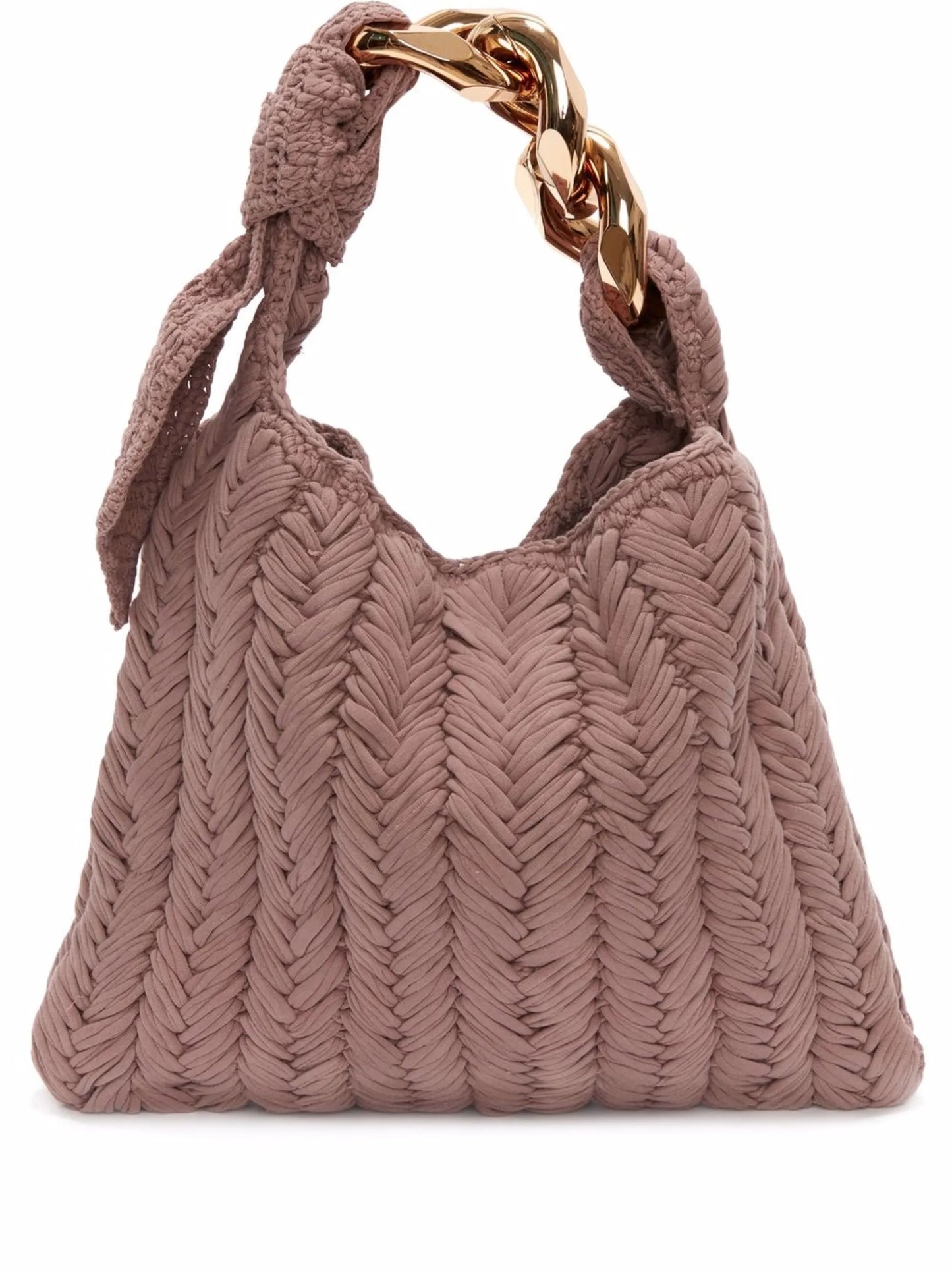 Chain Hobo knitted shoulder bag