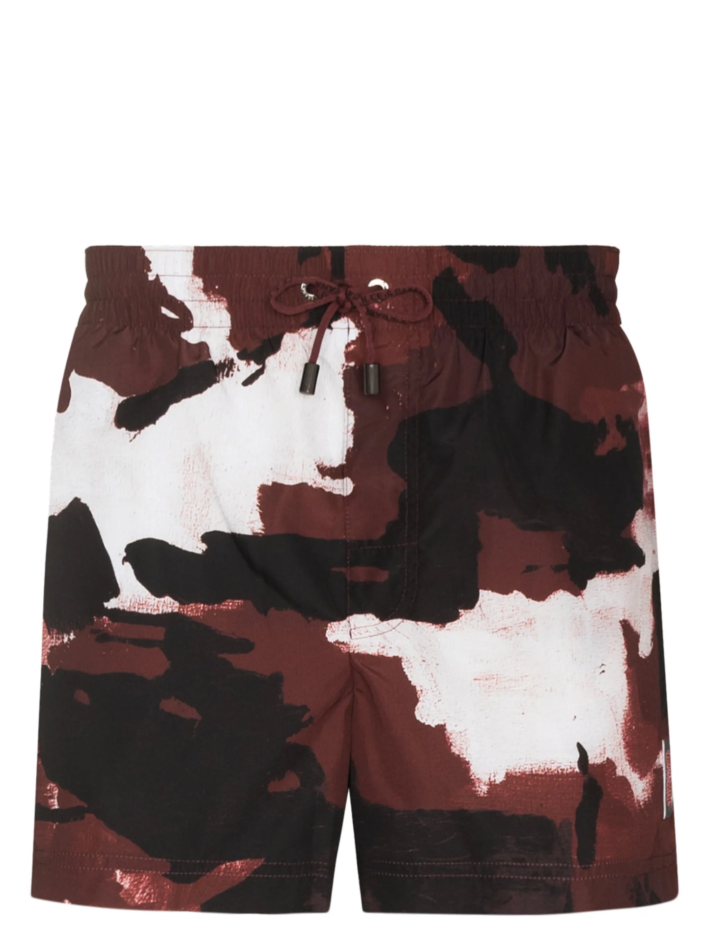 camouflage-print swimming shorts