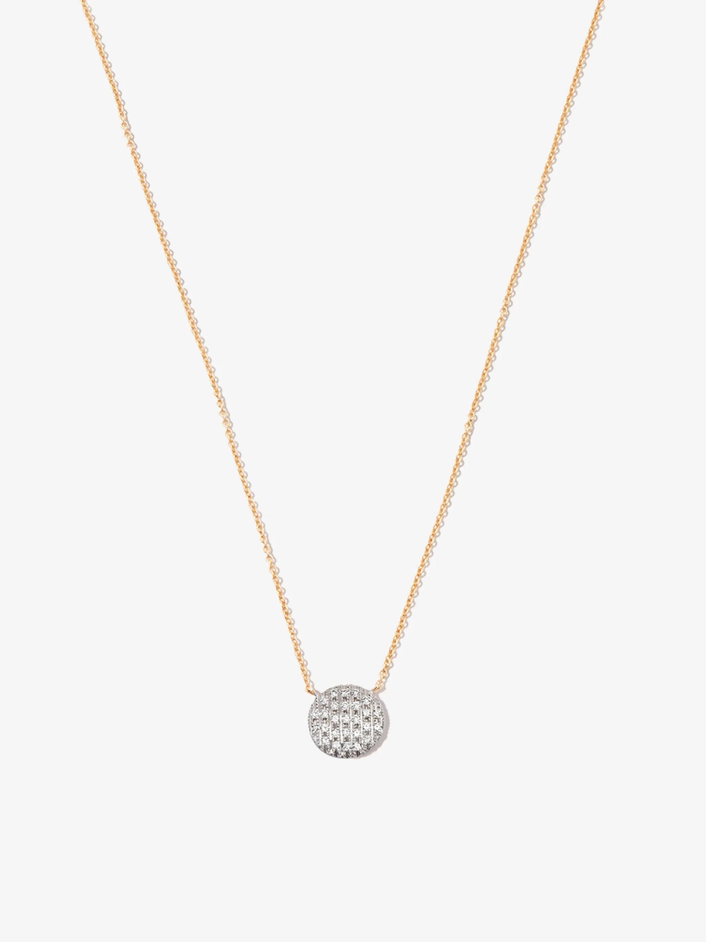 14kt yellow and white gold Lauren Joy diamond necklace