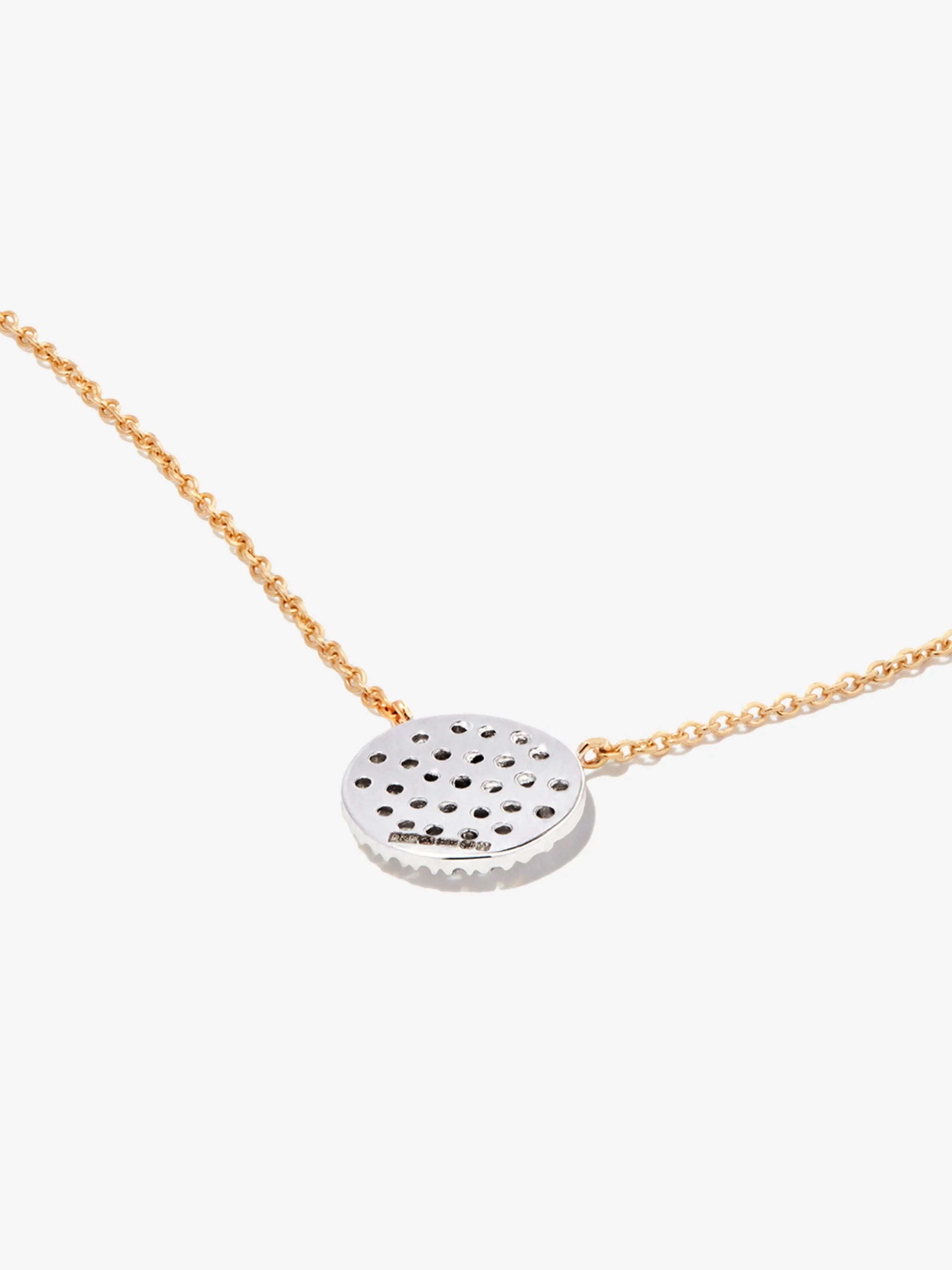 14kt yellow and white gold Lauren Joy diamond necklace