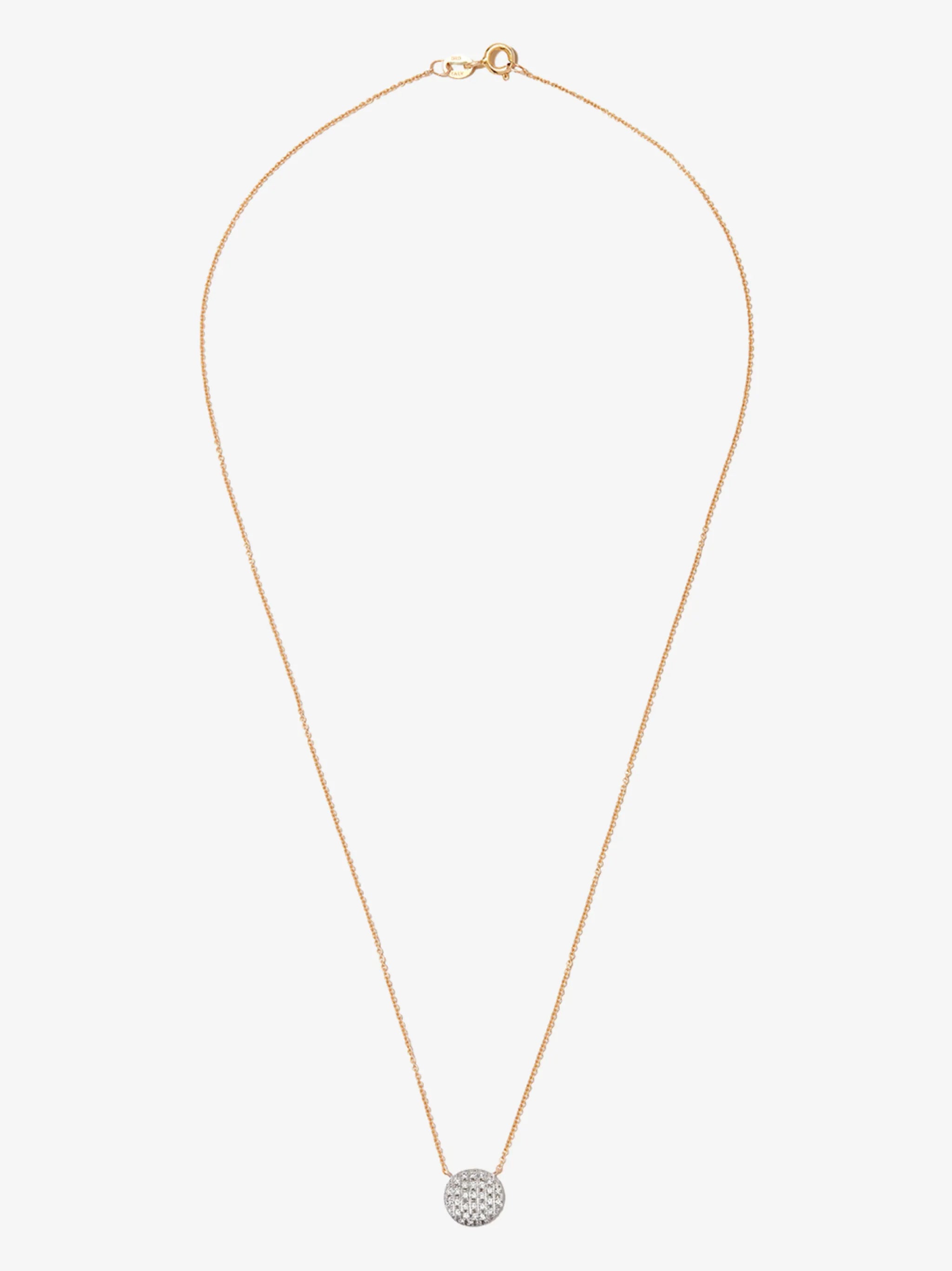 14kt yellow and white gold Lauren Joy diamond necklace
