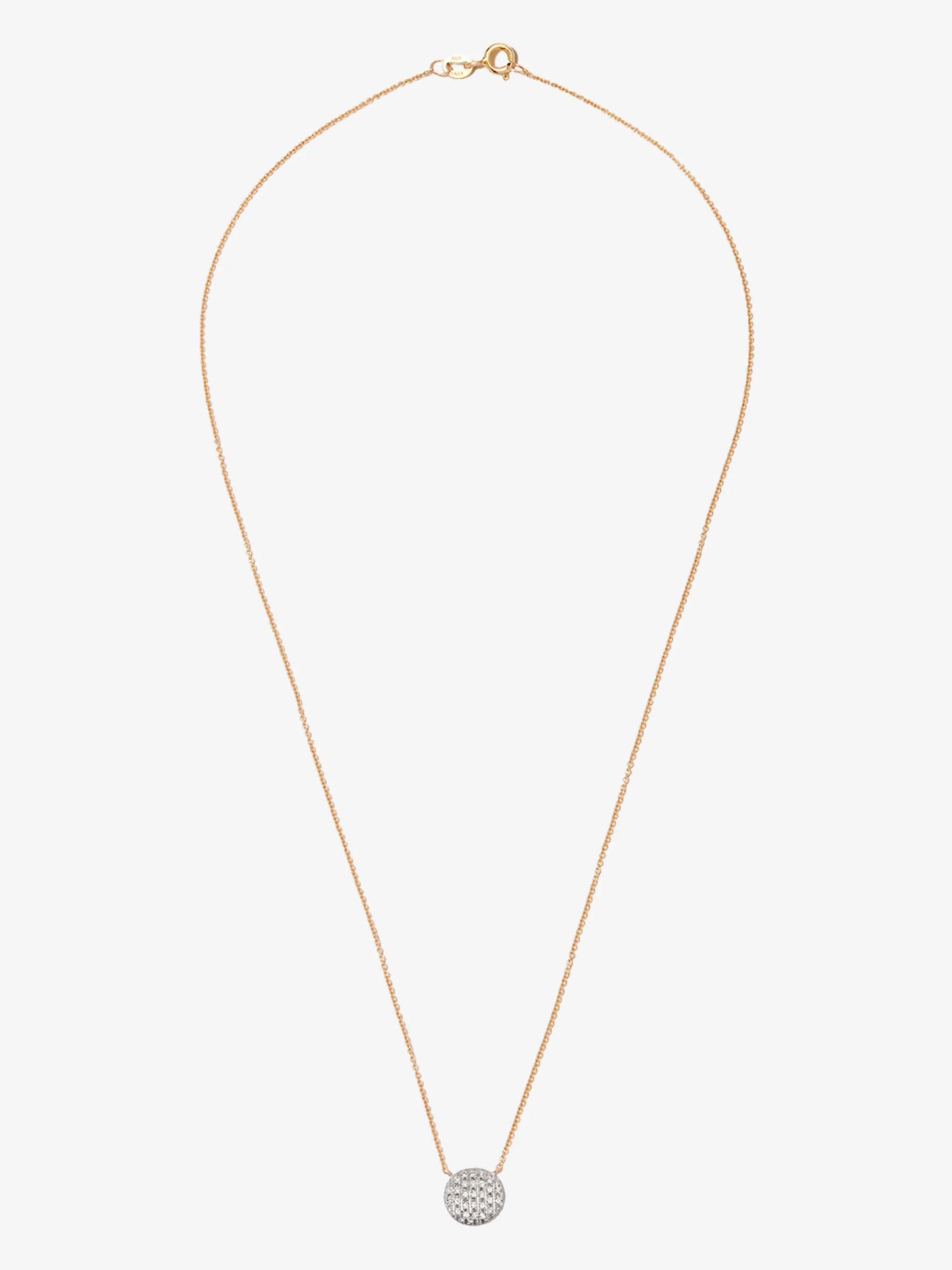 14kt yellow and white gold Lauren Joy diamond necklace