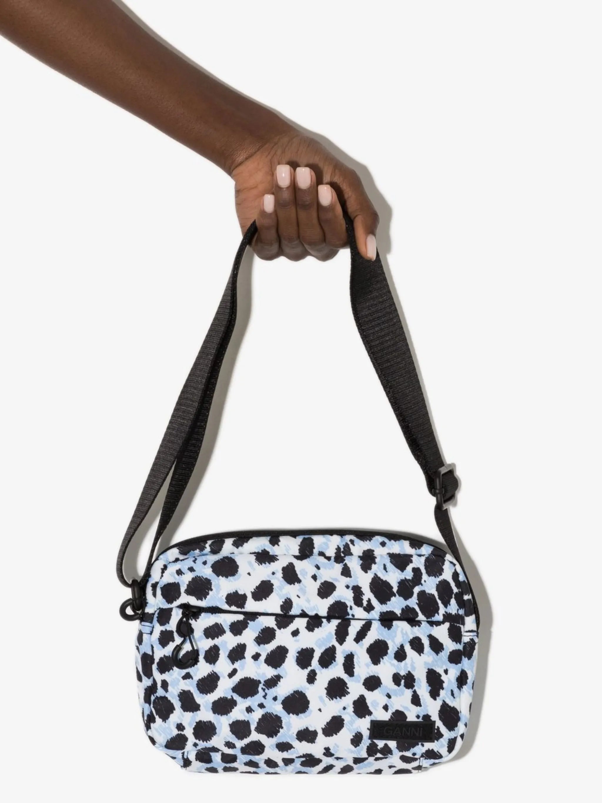 Festival leopard-print crossbody bag