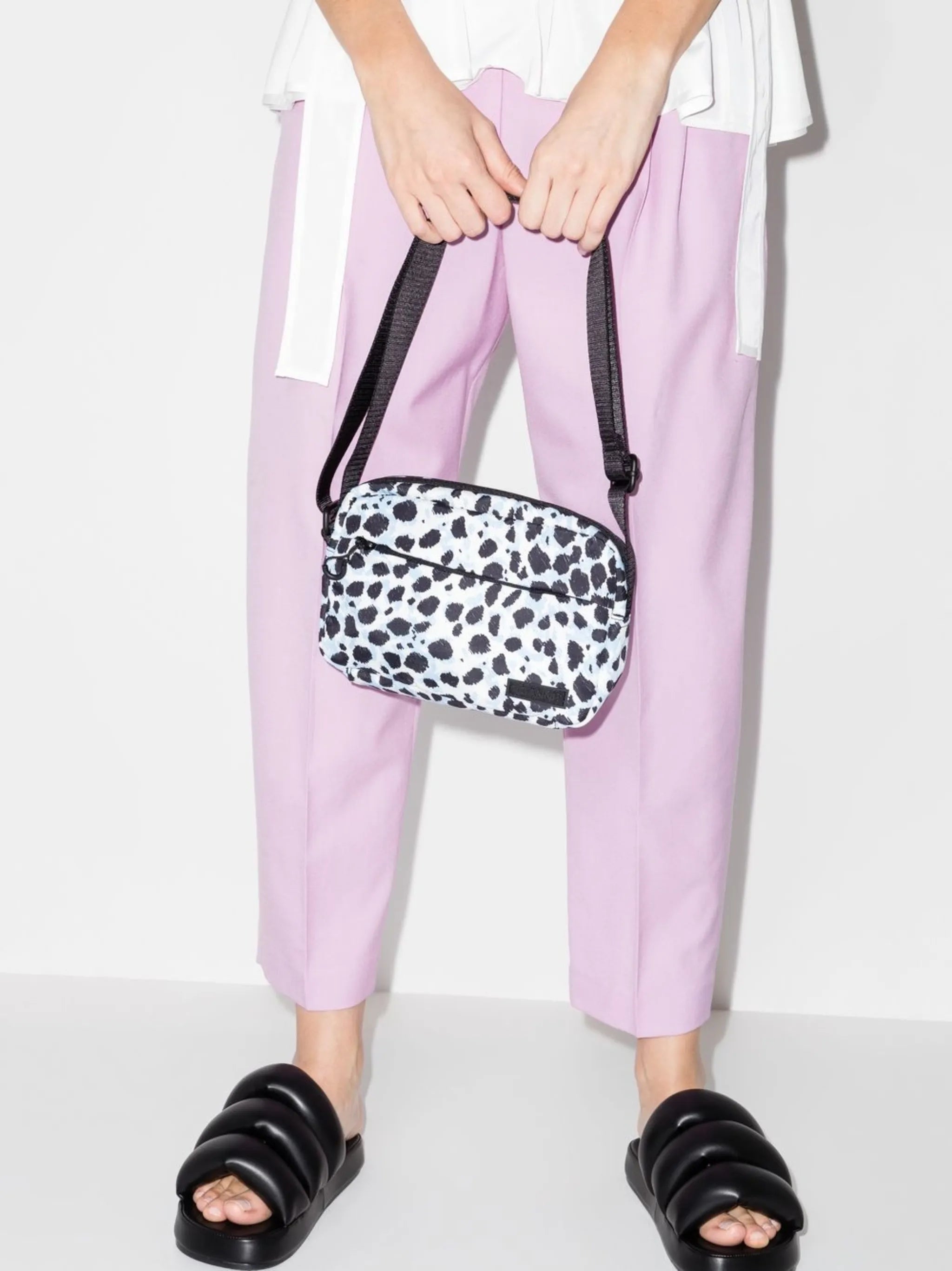 Festival leopard-print crossbody bag