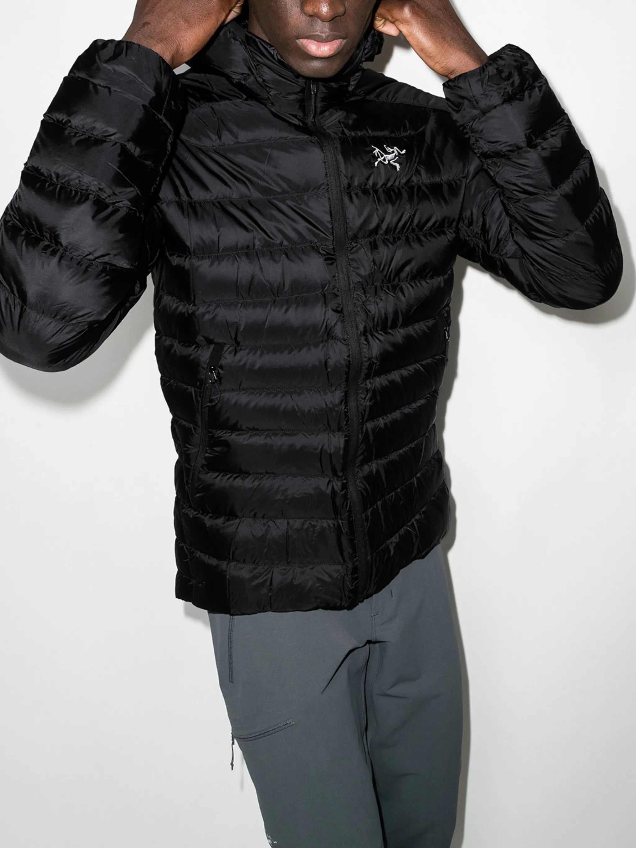 Cerium hooded puffer jacket