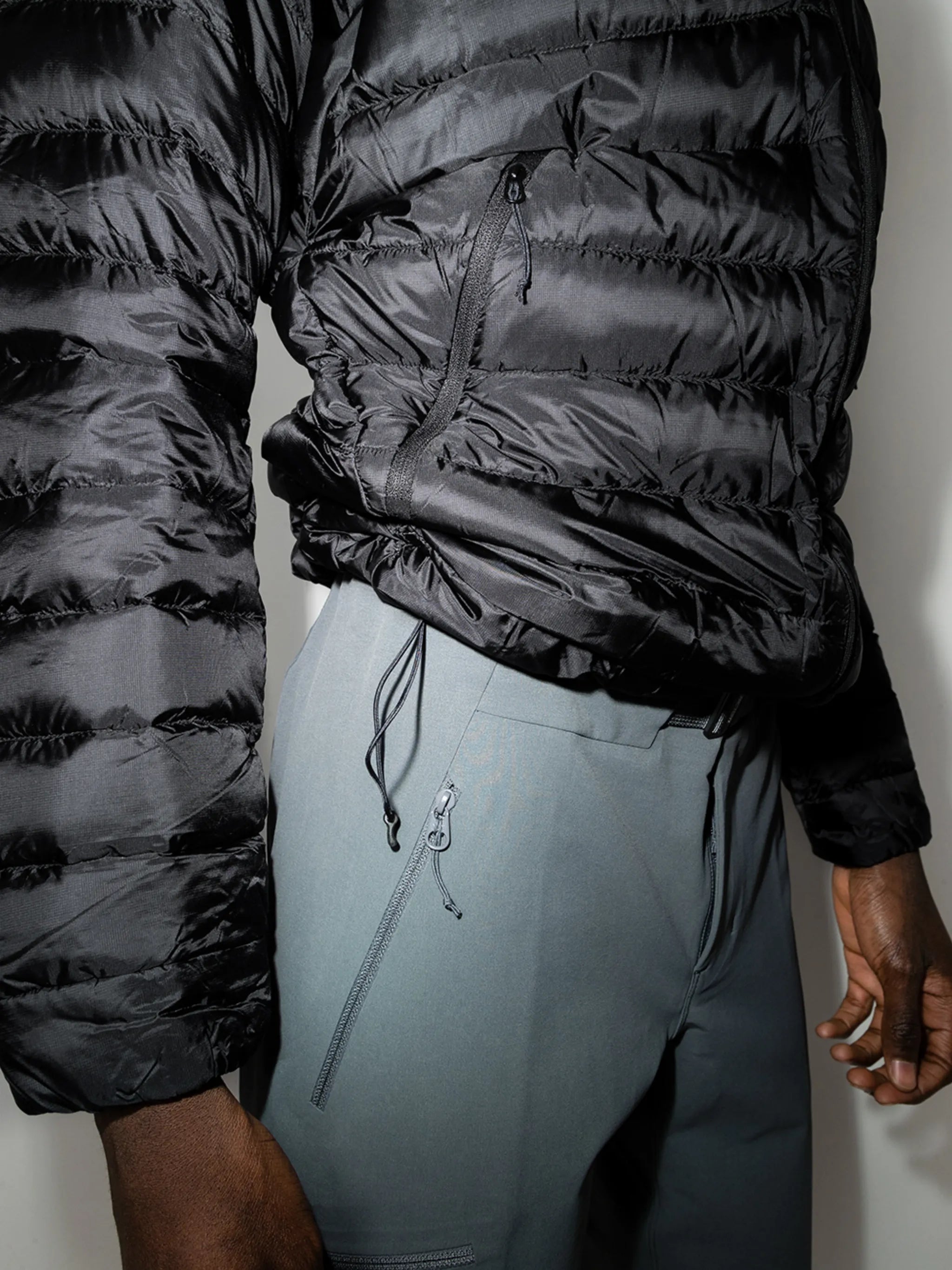 Cerium hooded puffer jacket