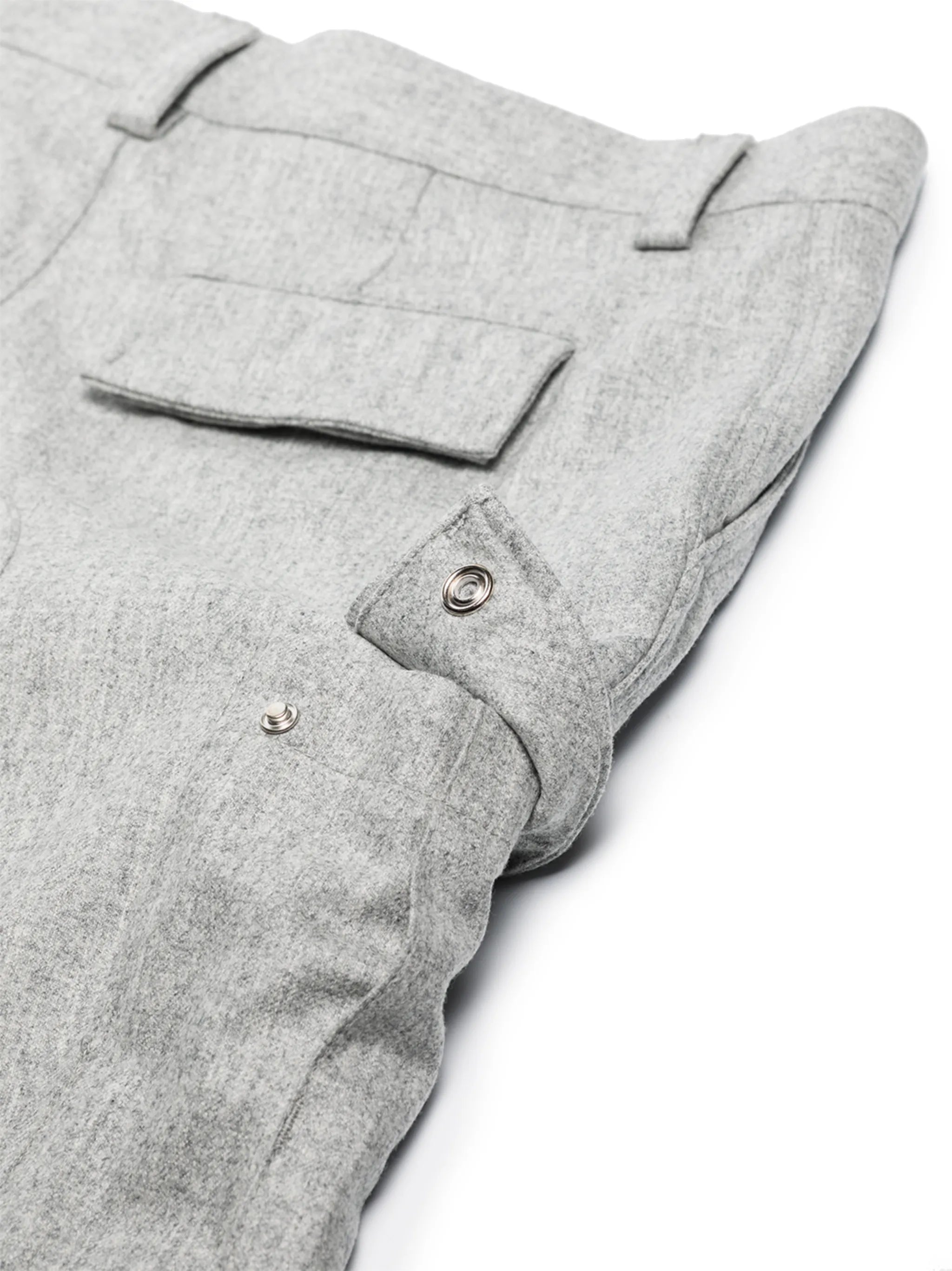 wool cargo trousers