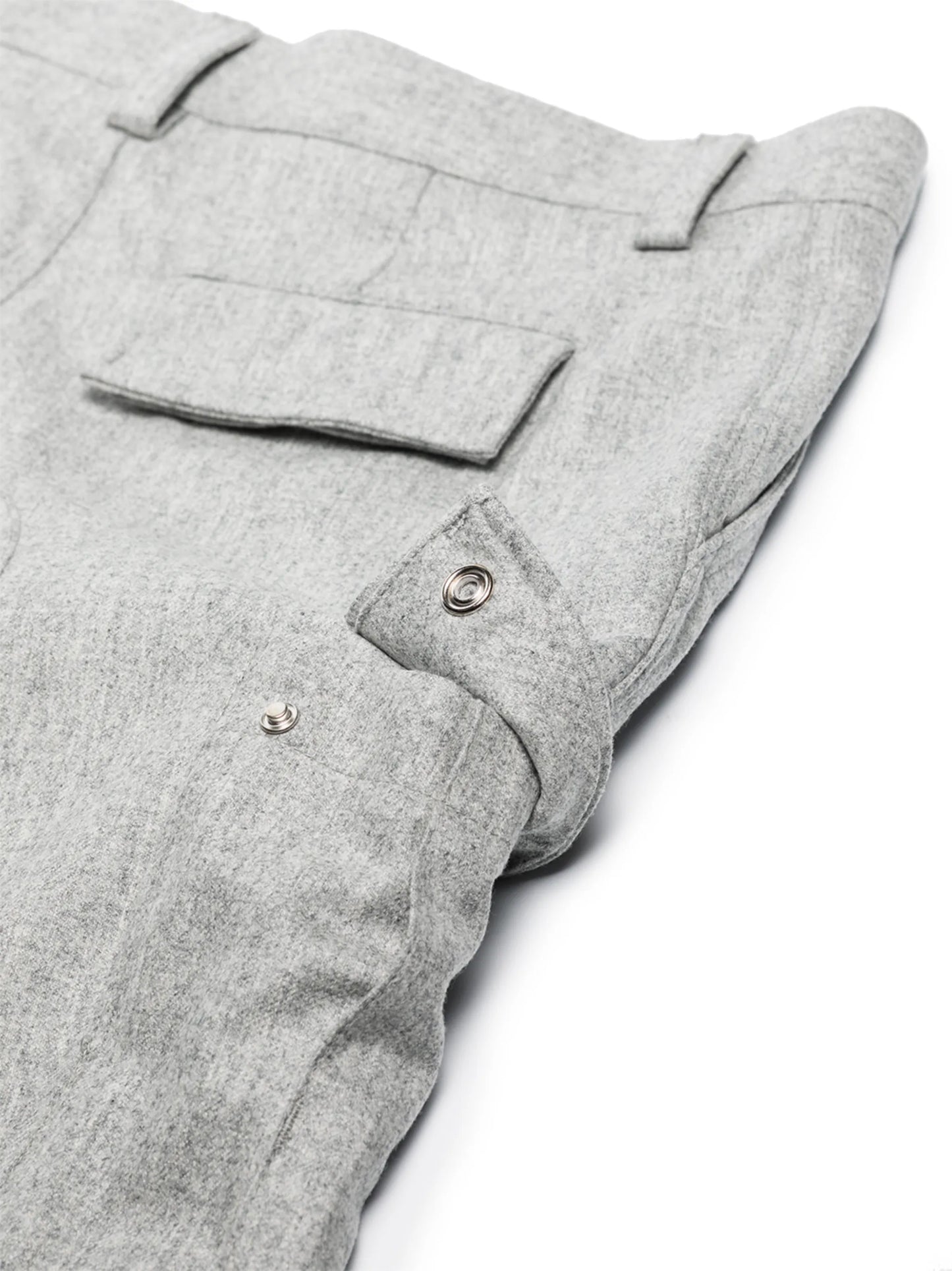 wool cargo trousers