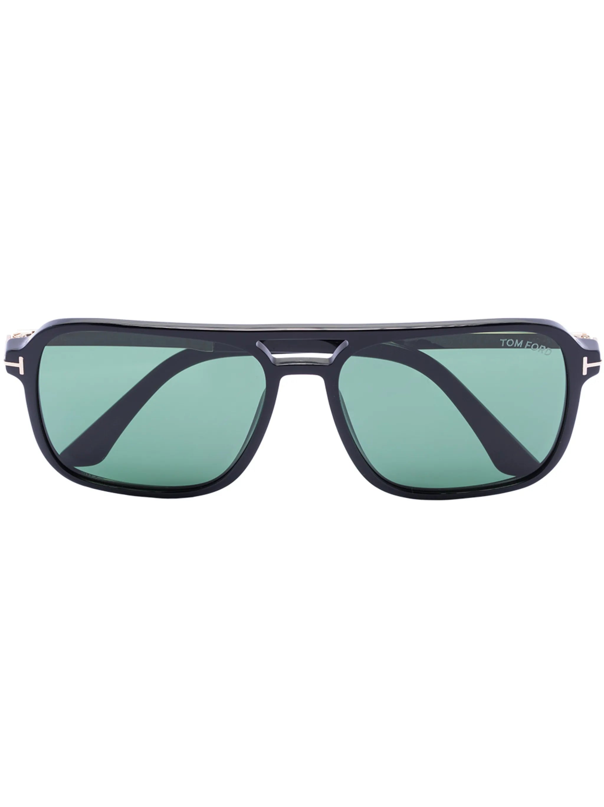square-frame tinted sunglasses