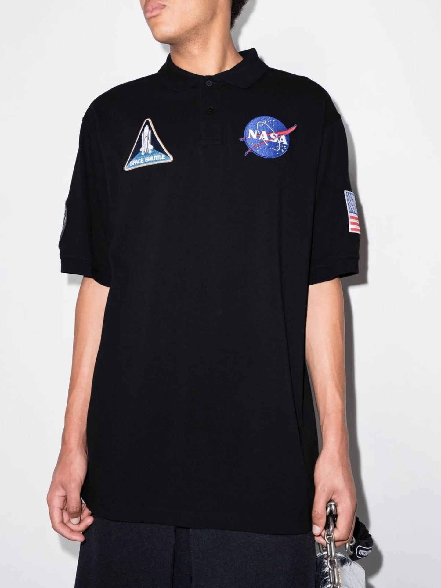 Space polo shirt