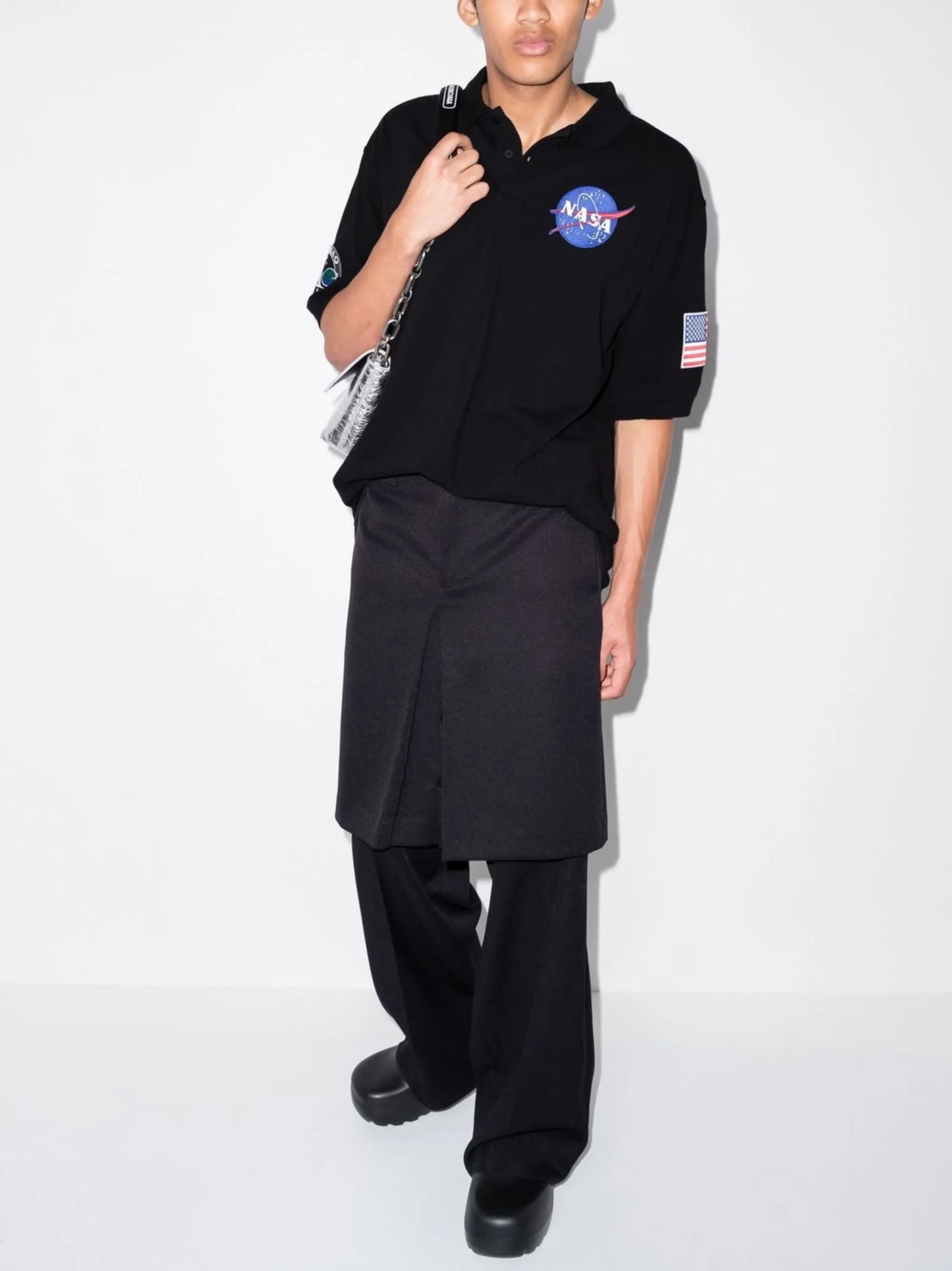Space polo shirt