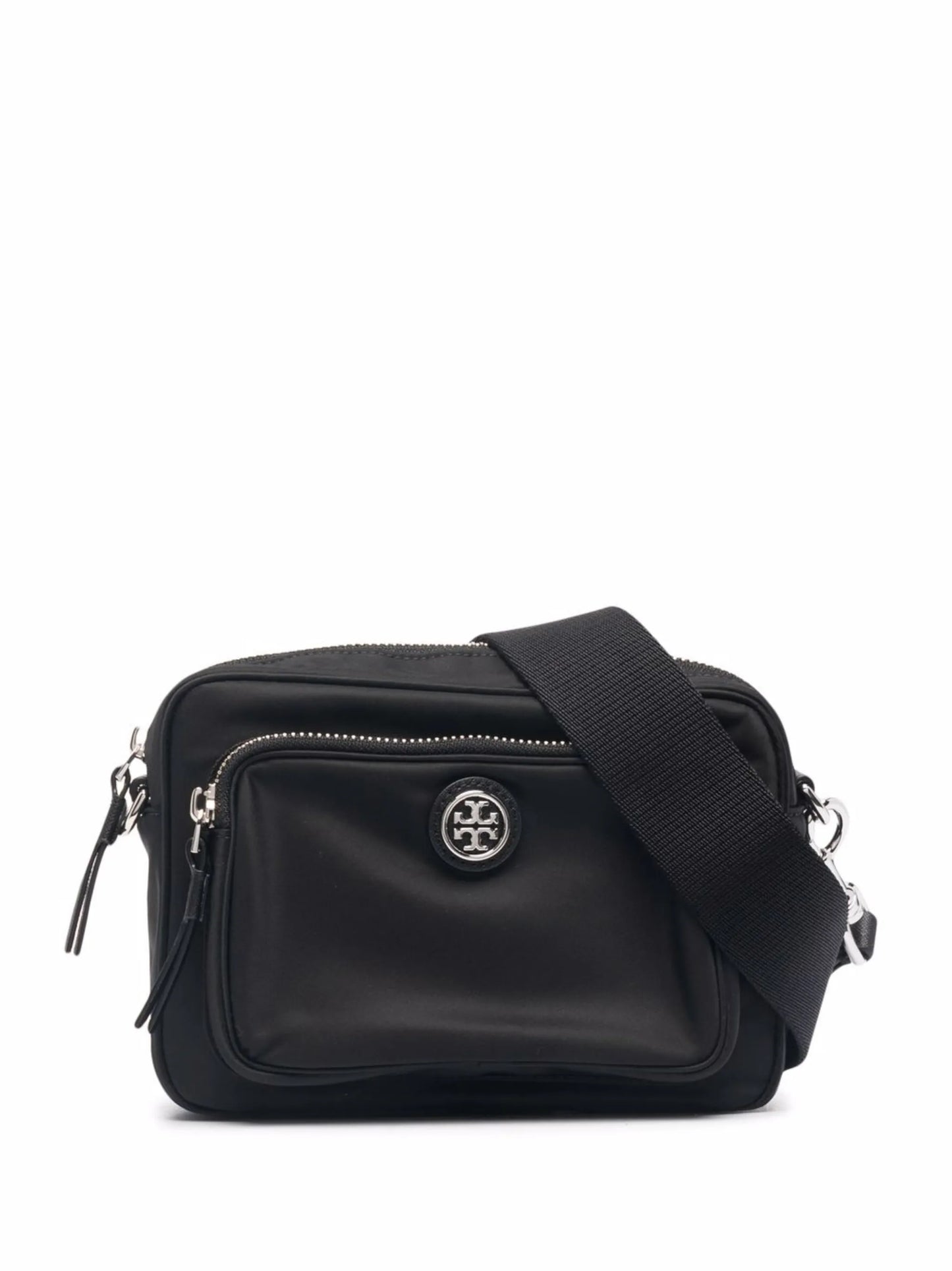 logo-plaque crossbody bag