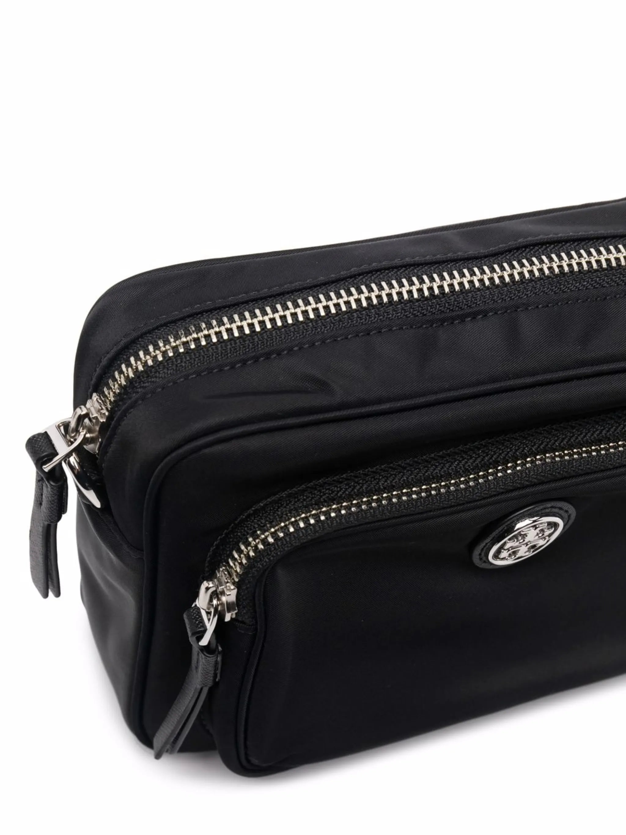 logo-plaque crossbody bag