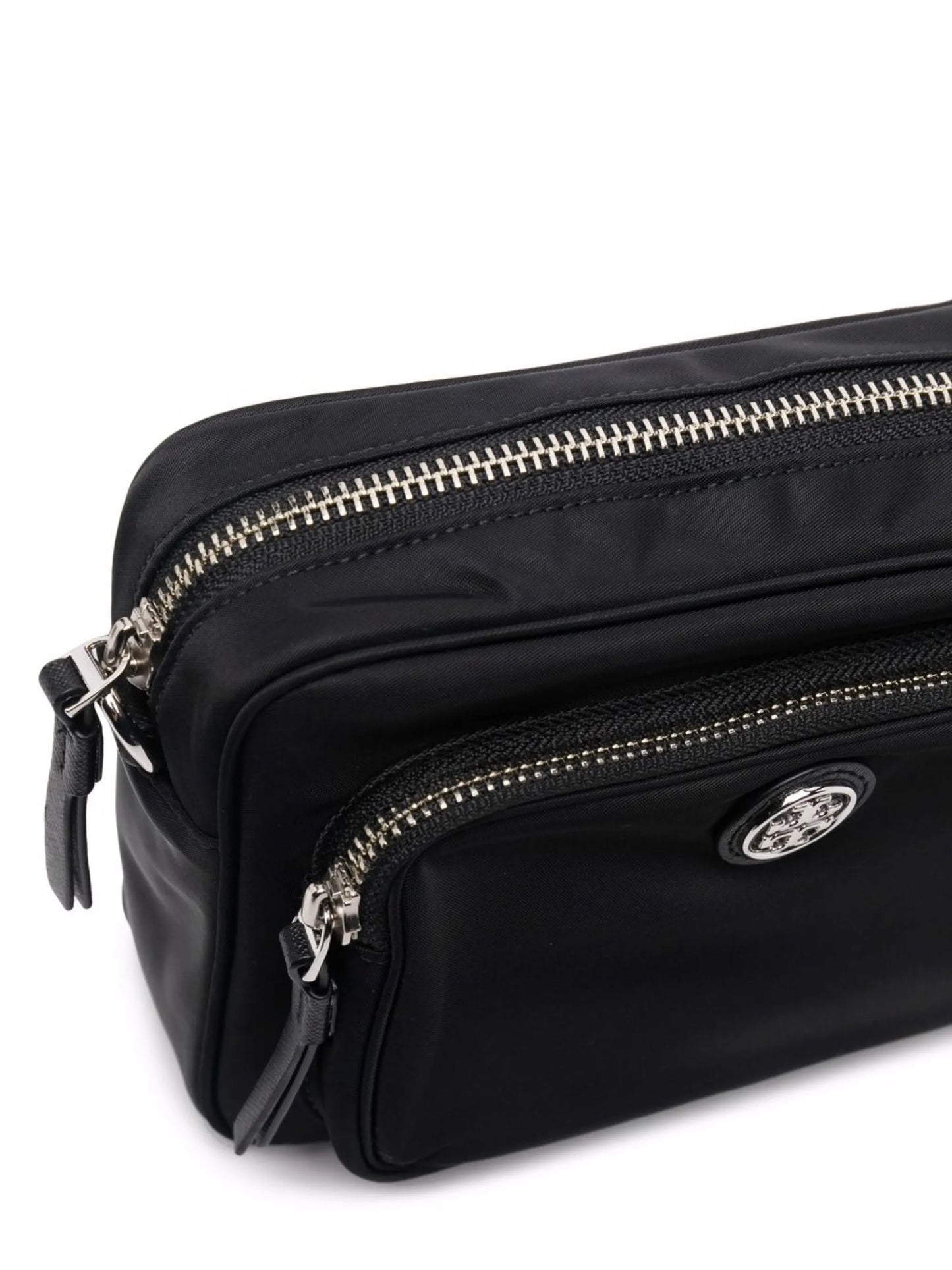 logo-plaque crossbody bag