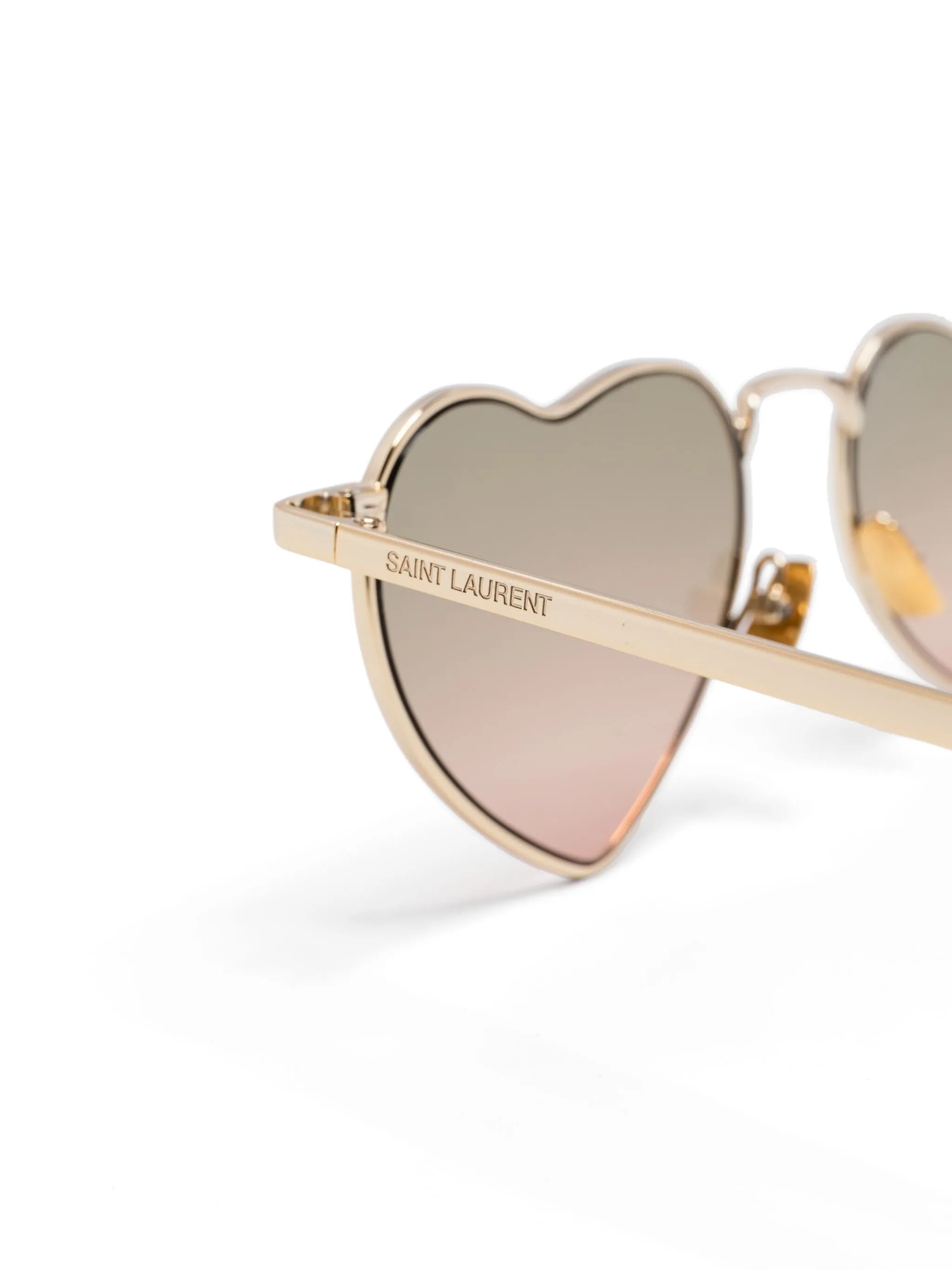 heart-frame sunglasses