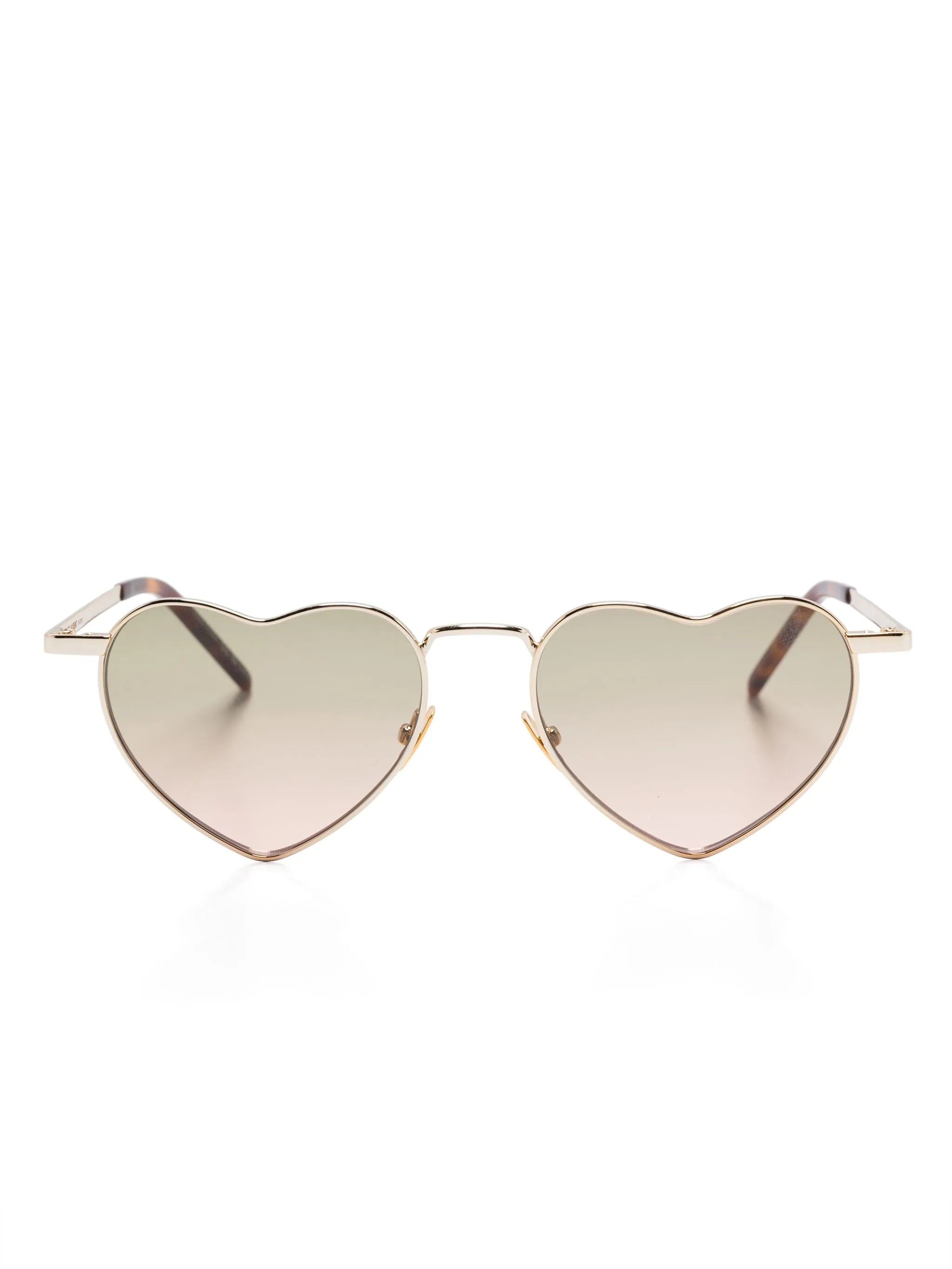 heart-frame sunglasses