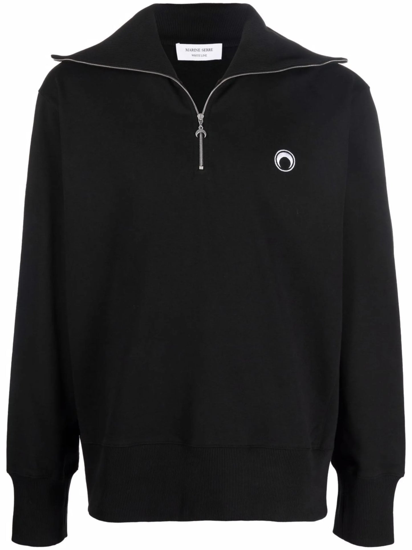 half-zip ecofuturist sweatshirt