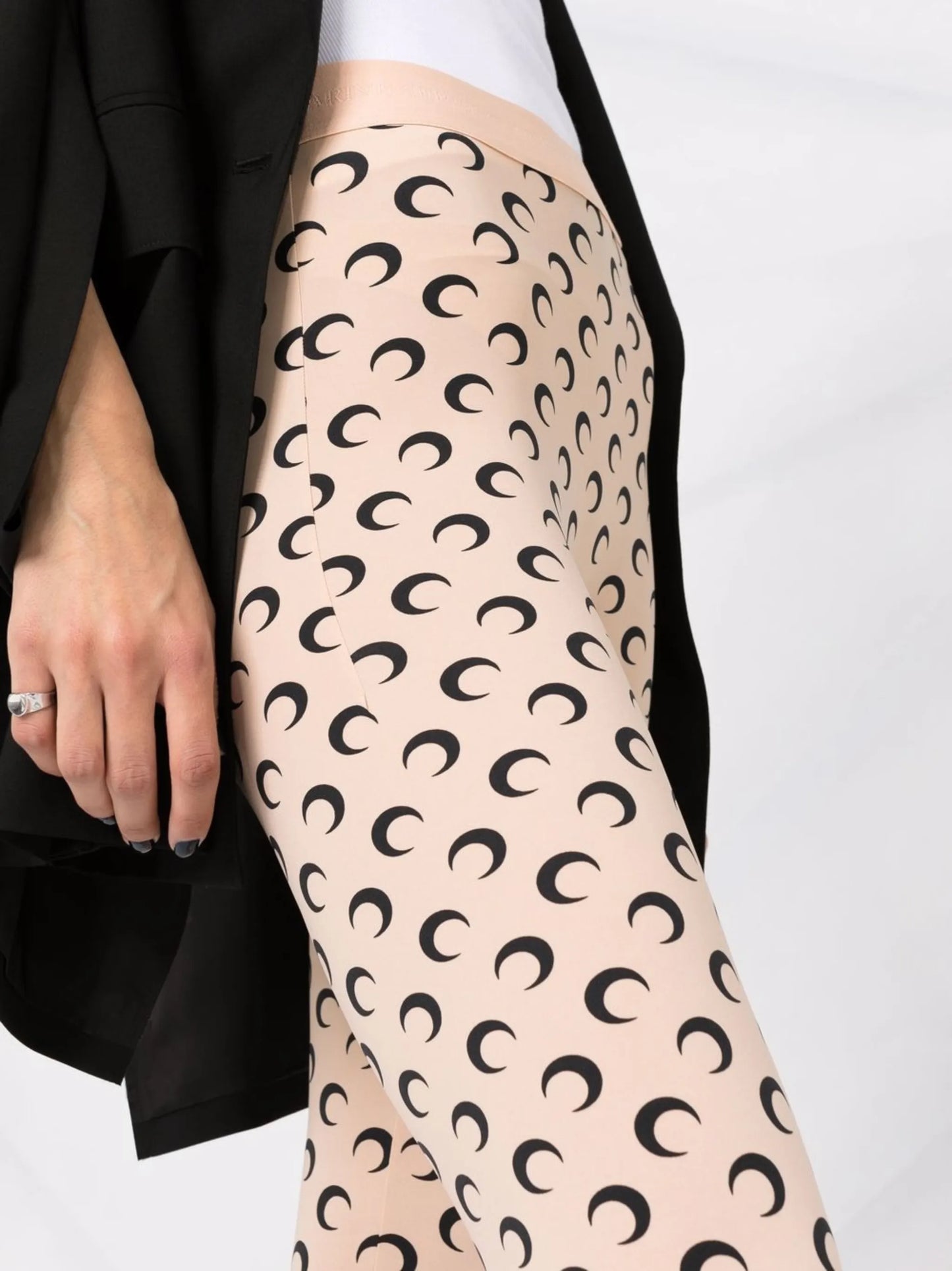 all over moon pattern leggings