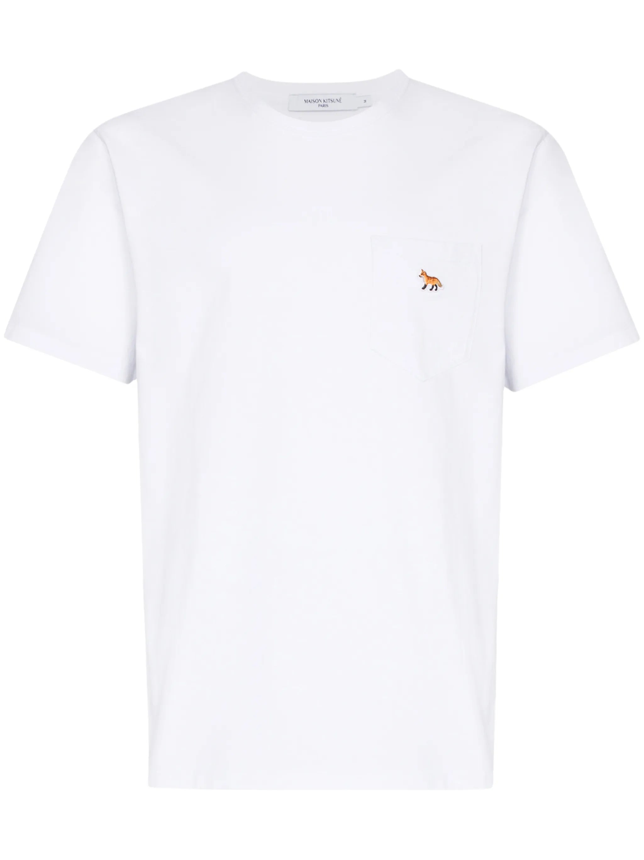 Fox-patch cotton T-shirt