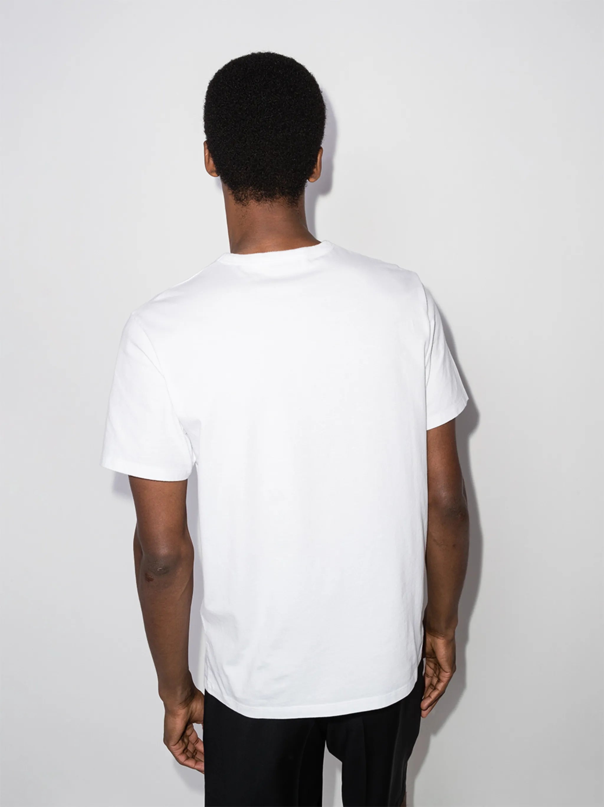 Fox-patch cotton T-shirt