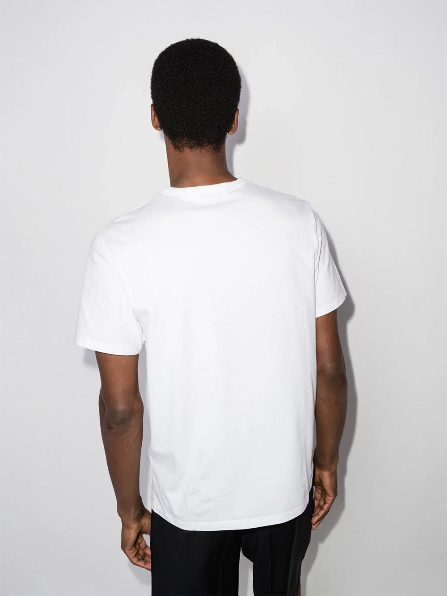 Fox-patch cotton T-shirt