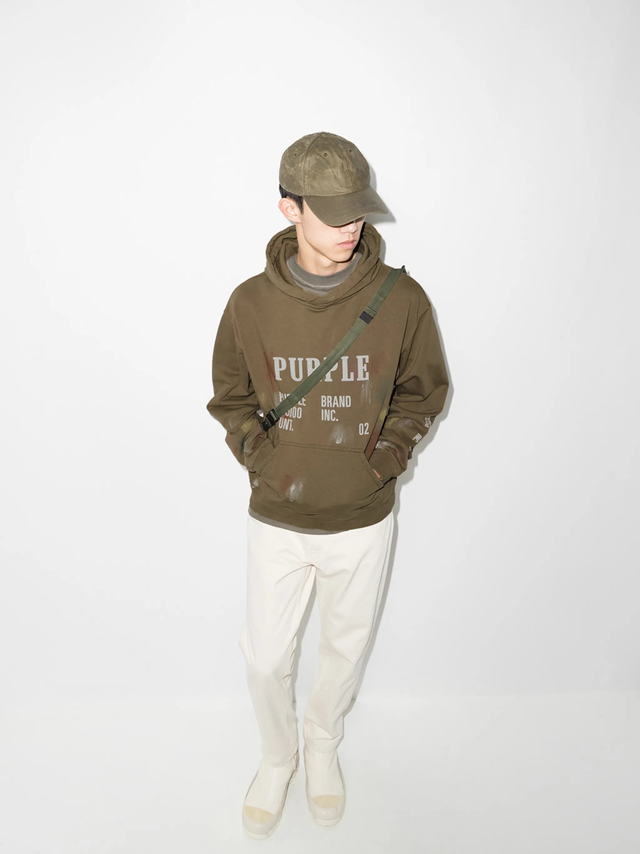 logo-print long-sleeve hoodie