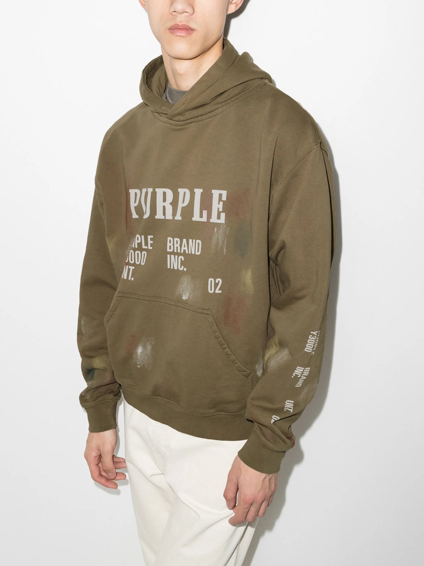 logo-print long-sleeve hoodie