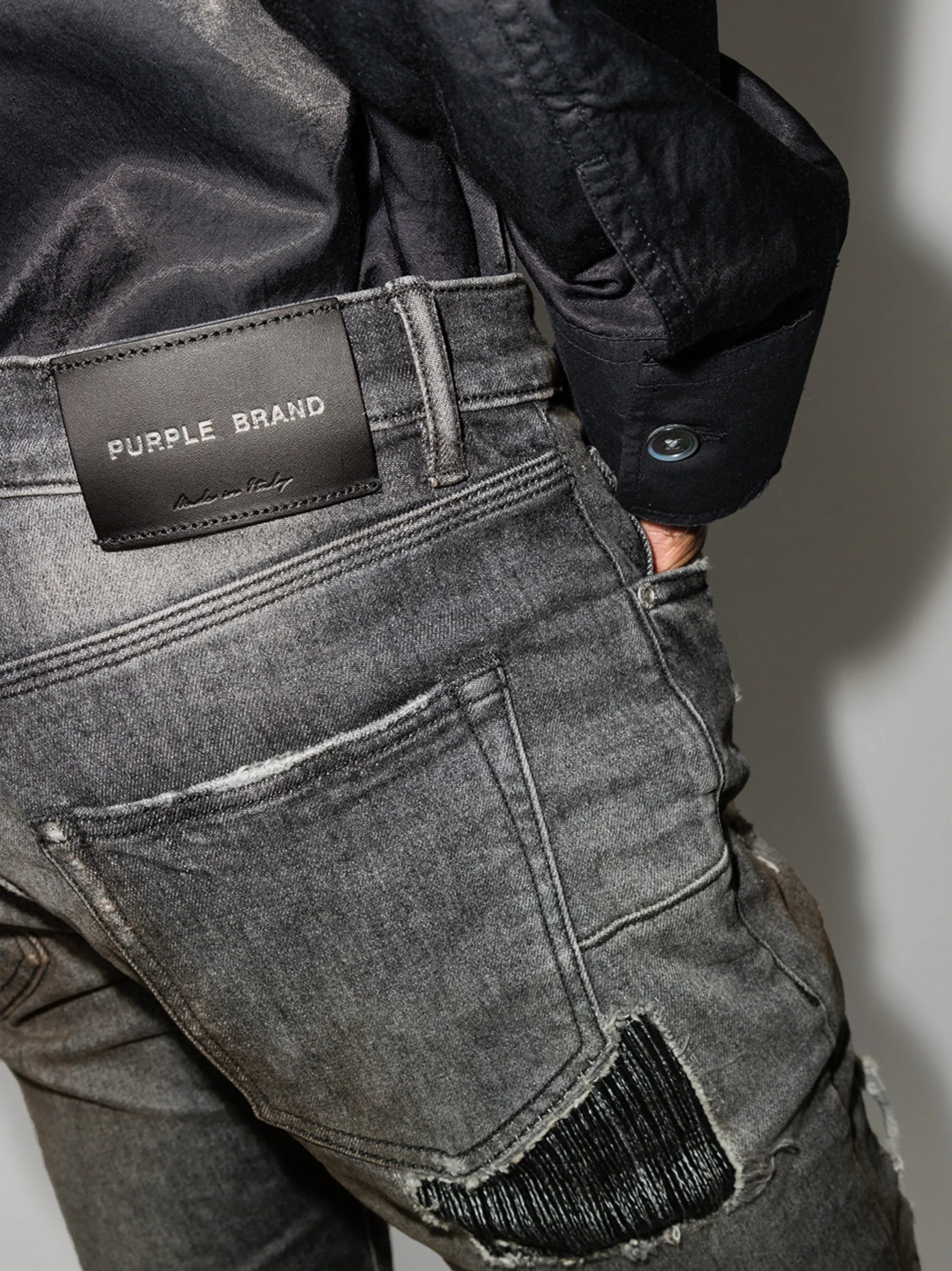 distressed-finish skinny-jeans