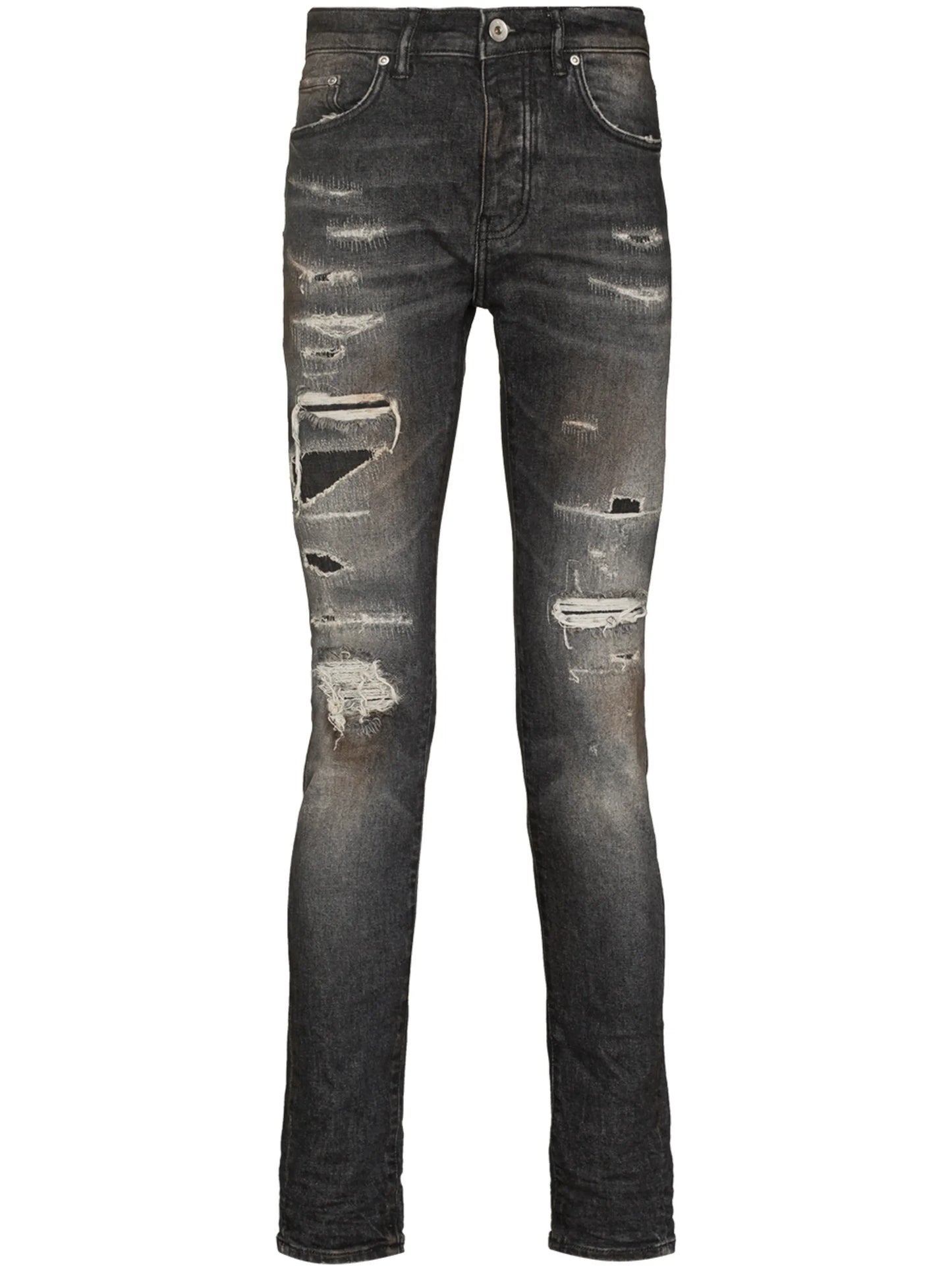 distressed-finish skinny-jeans
