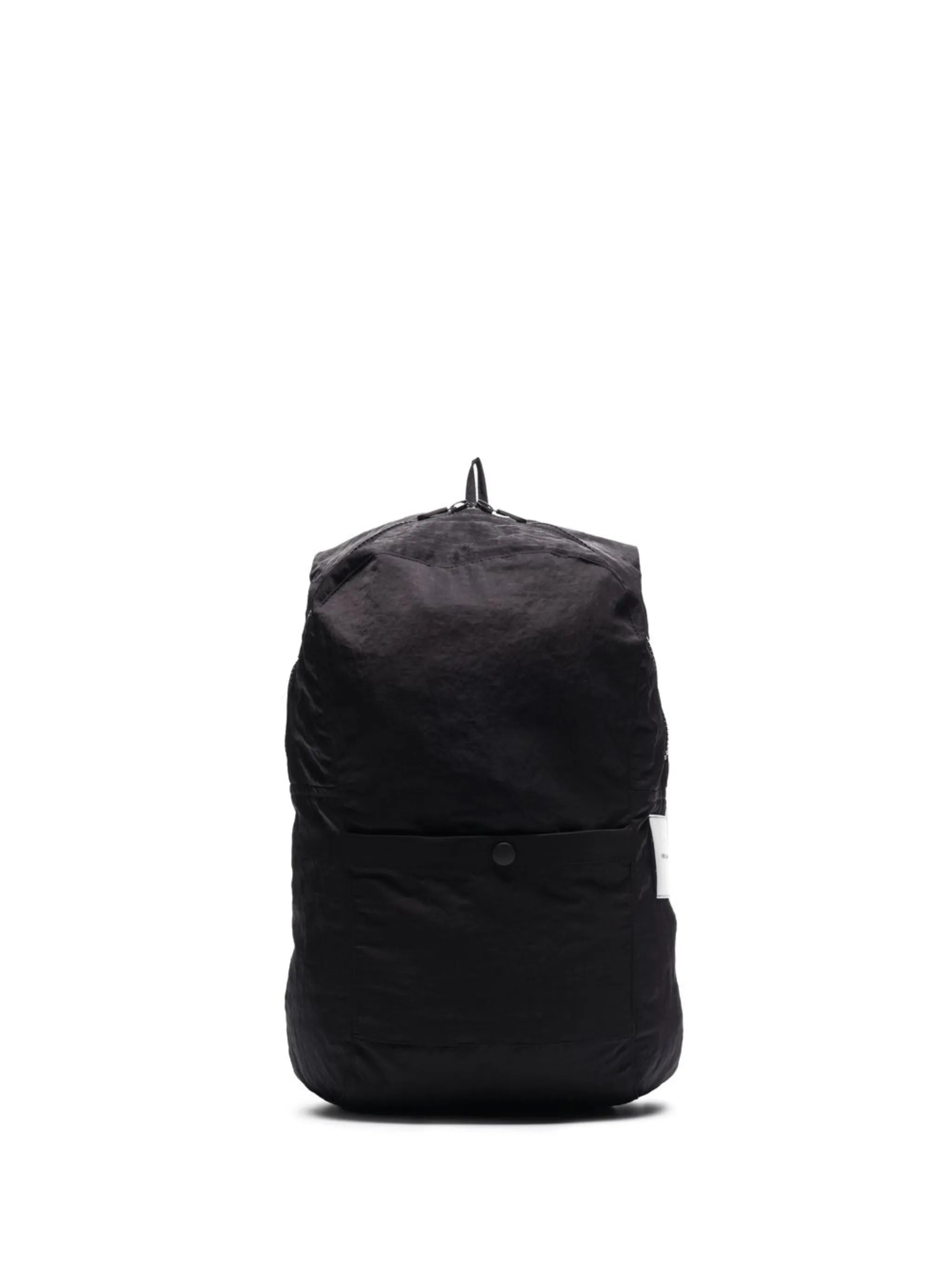 logo-patch water repellent backpack