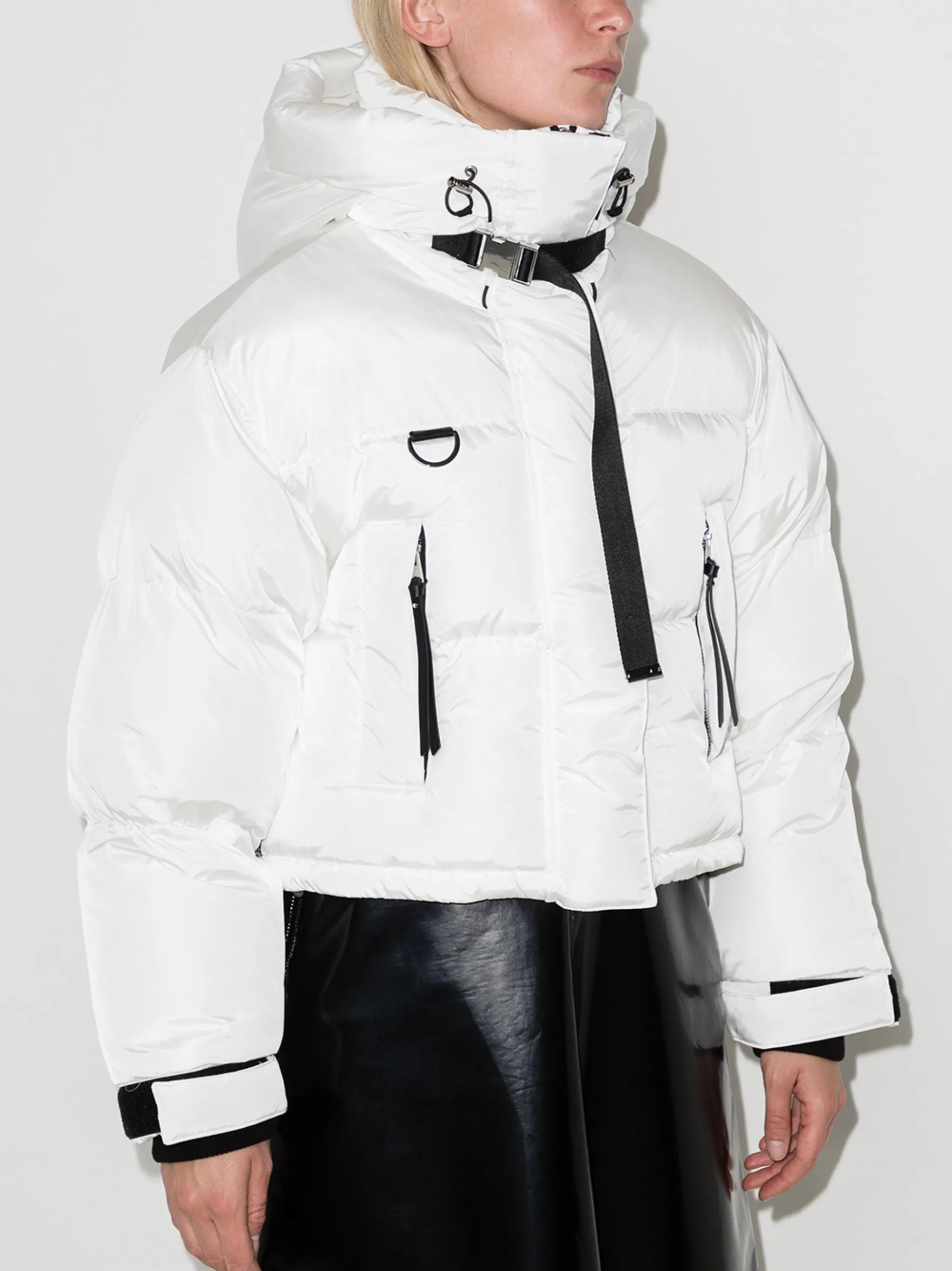 Willow cropped puffer jacket