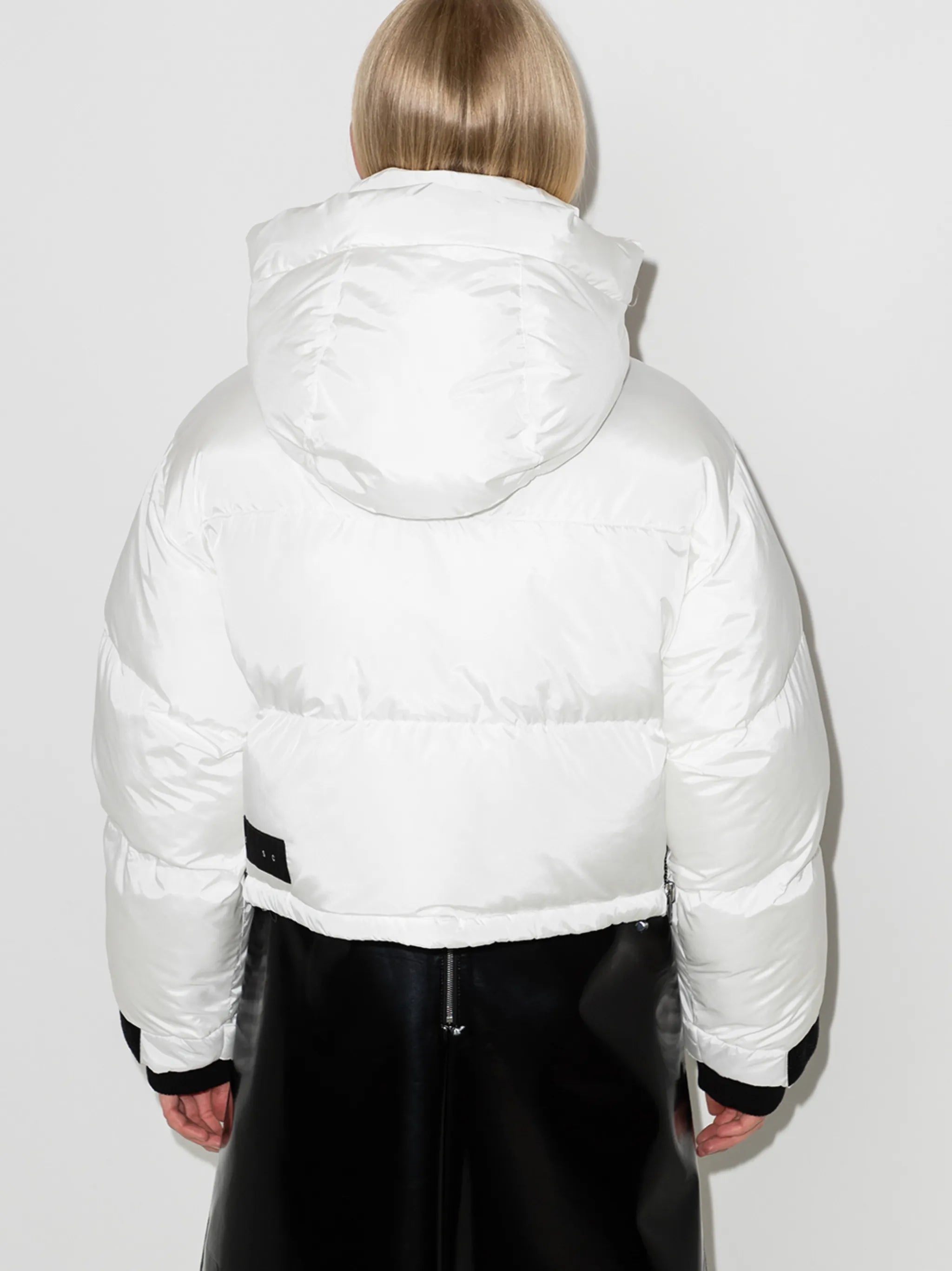 Willow cropped puffer jacket