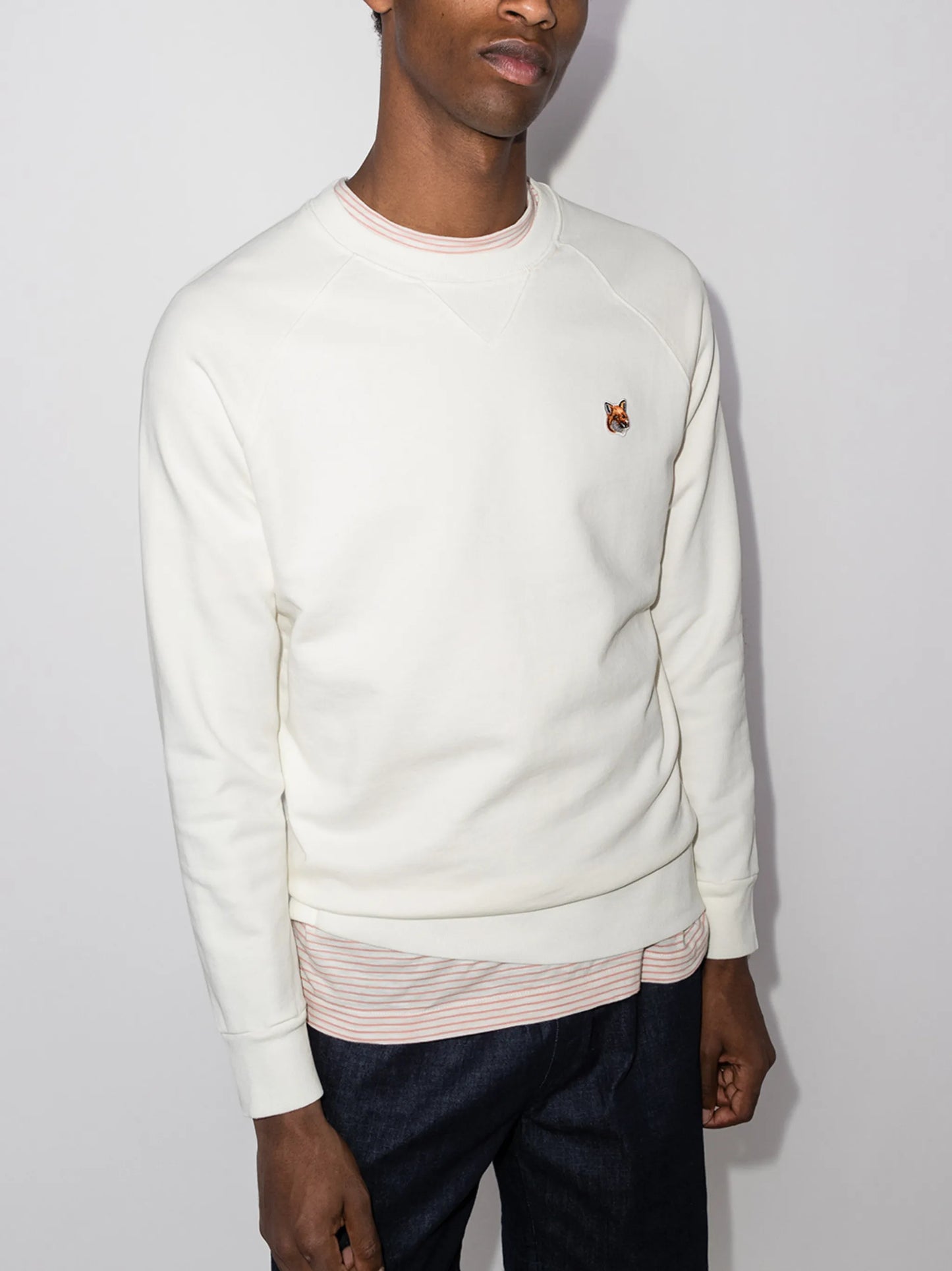 Chillax Fox crew-neck sweatshirt