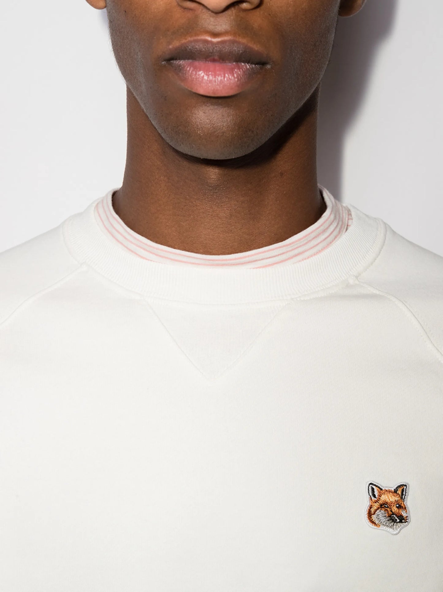 Chillax Fox crew-neck sweatshirt