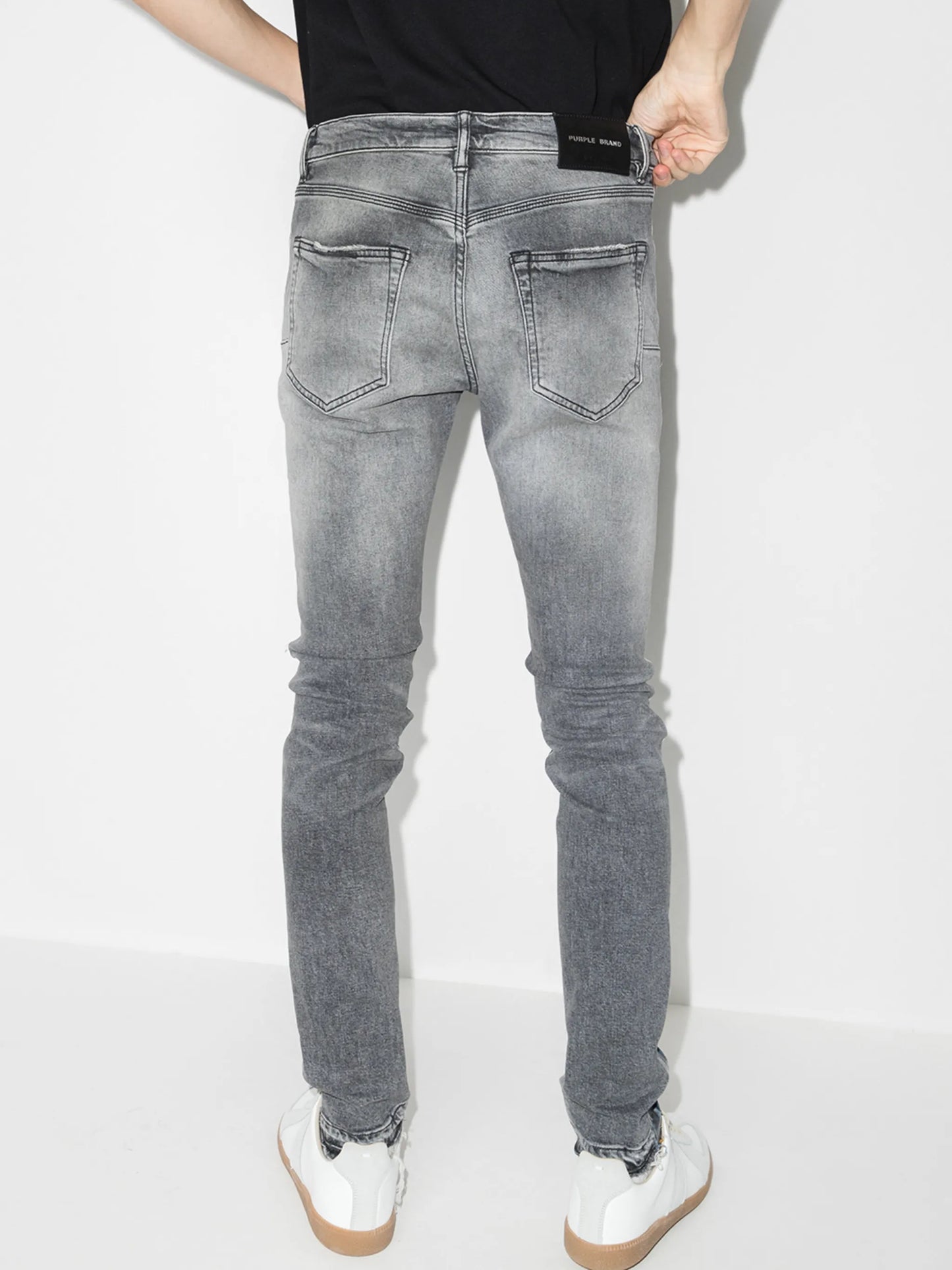 Framis frayed skinny jeans